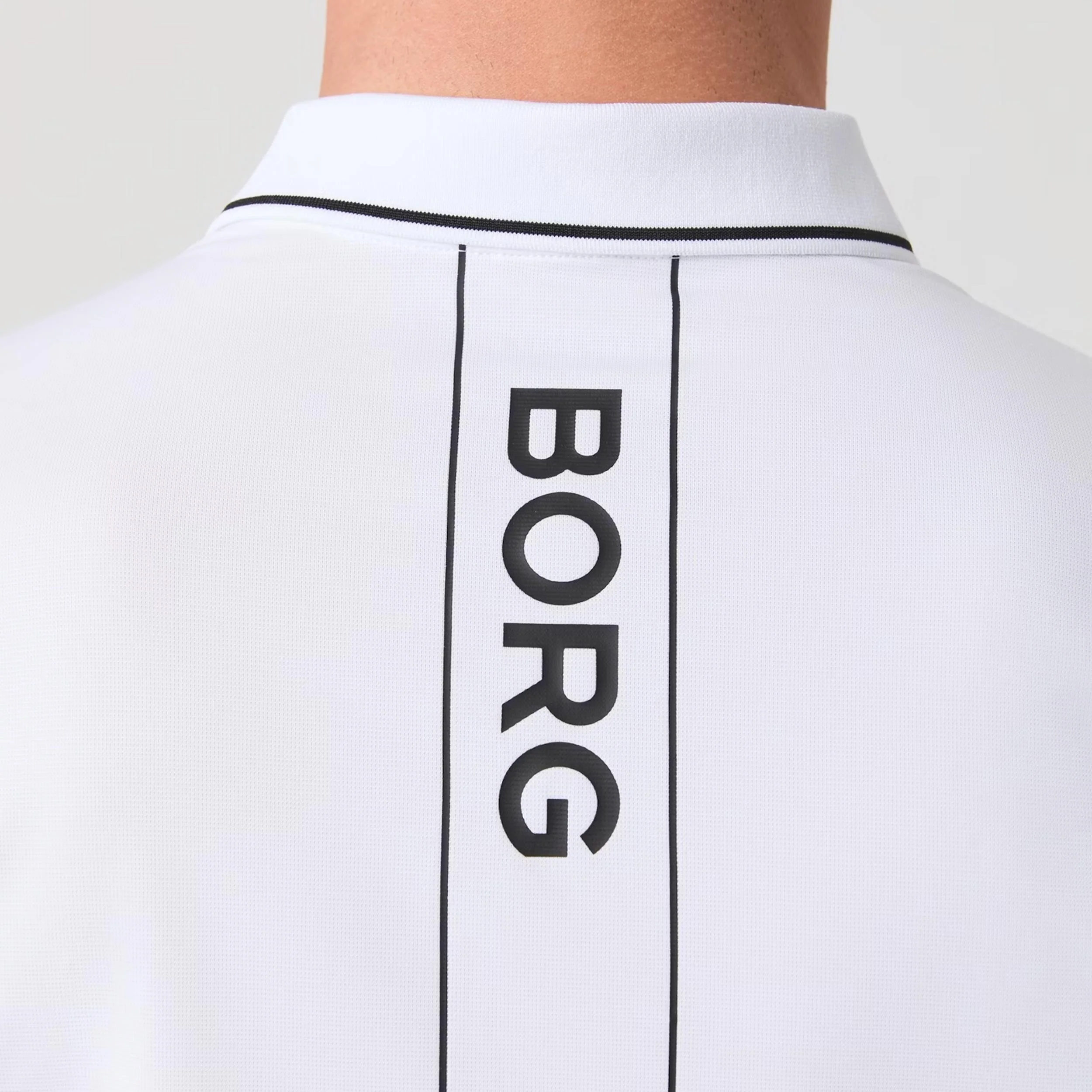 Ace Polo Herrar - vit - Image 4