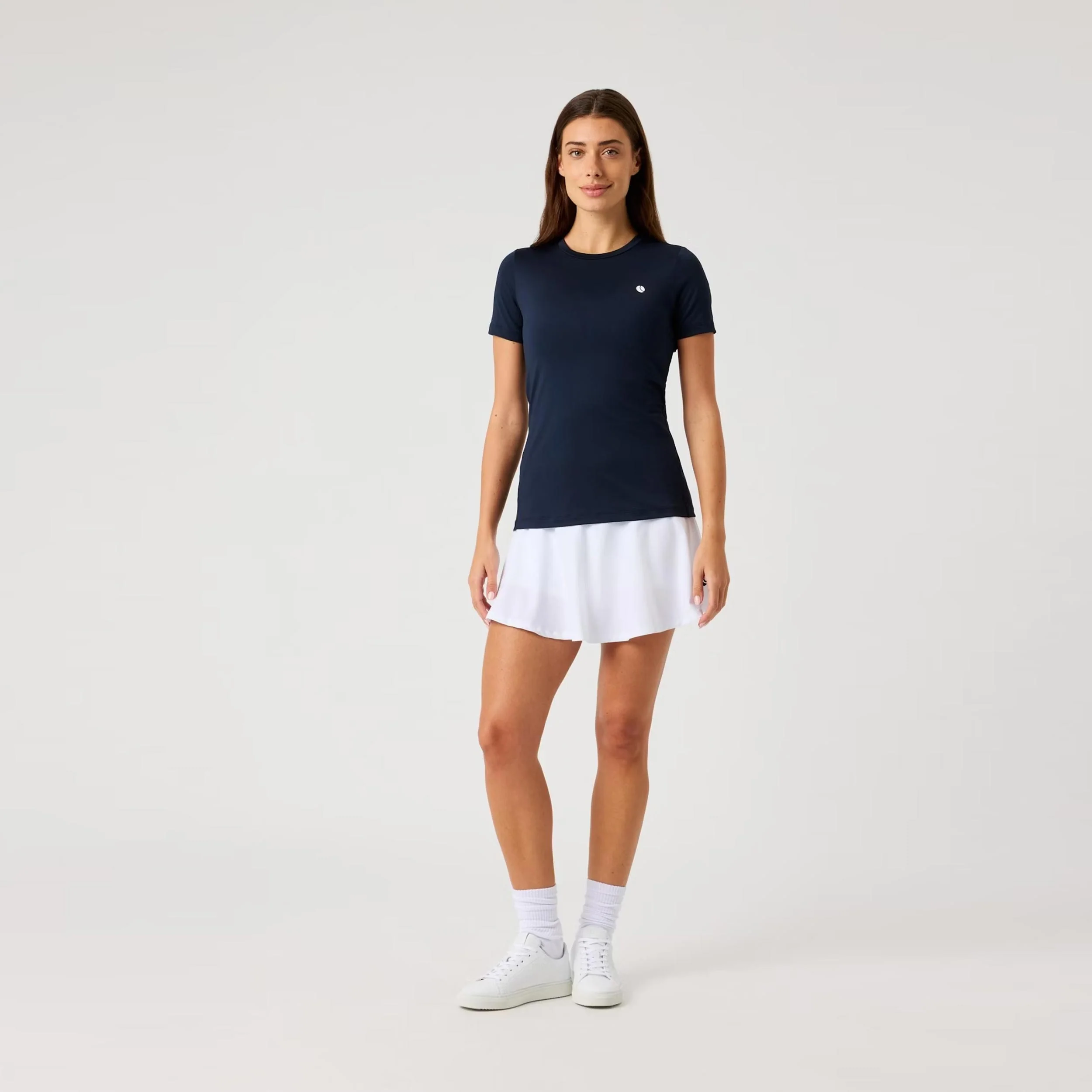 Ace Slim T-shirt Damer - mörkblå - Image 4