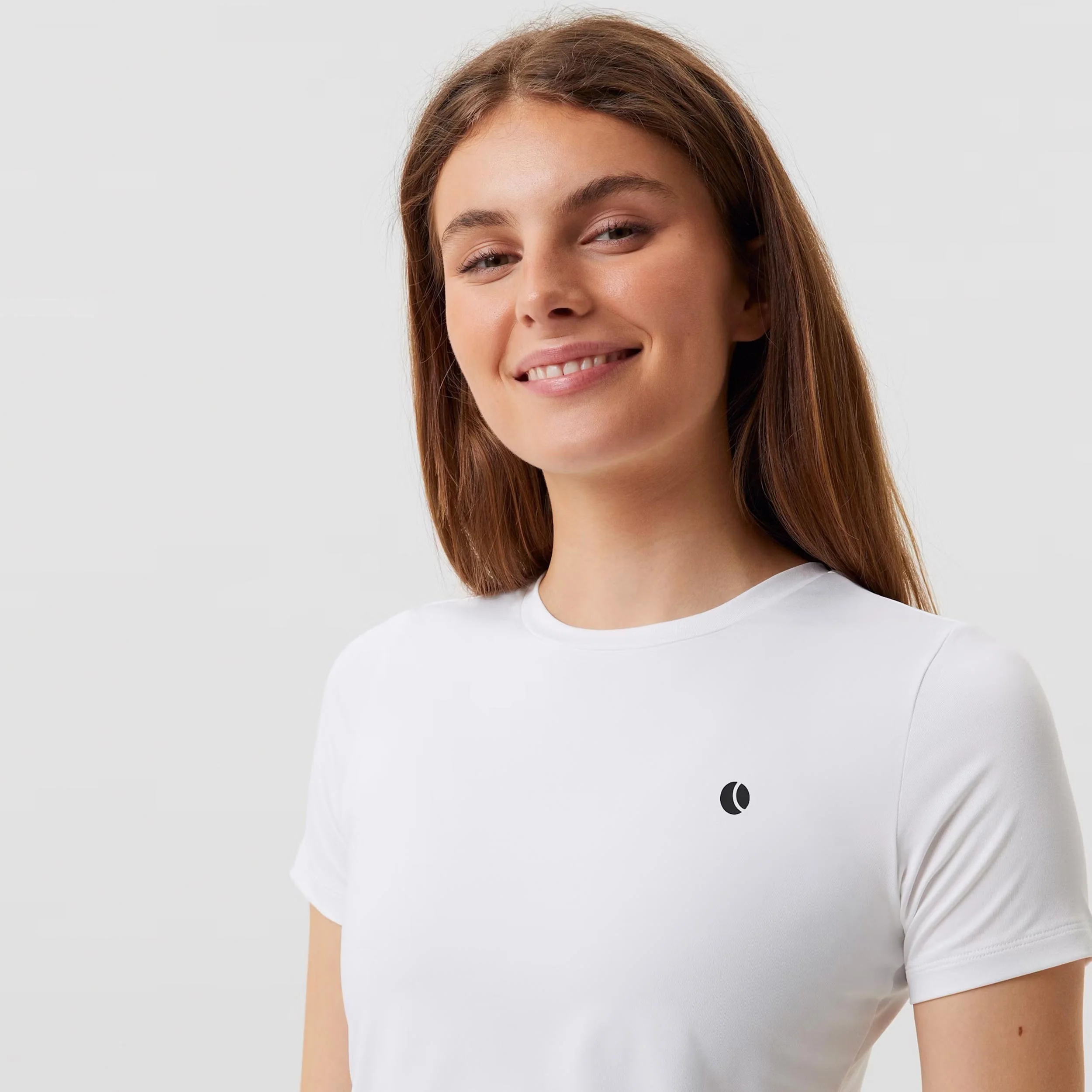 Ace Slim T-shirt Damer - vit - Image 3
