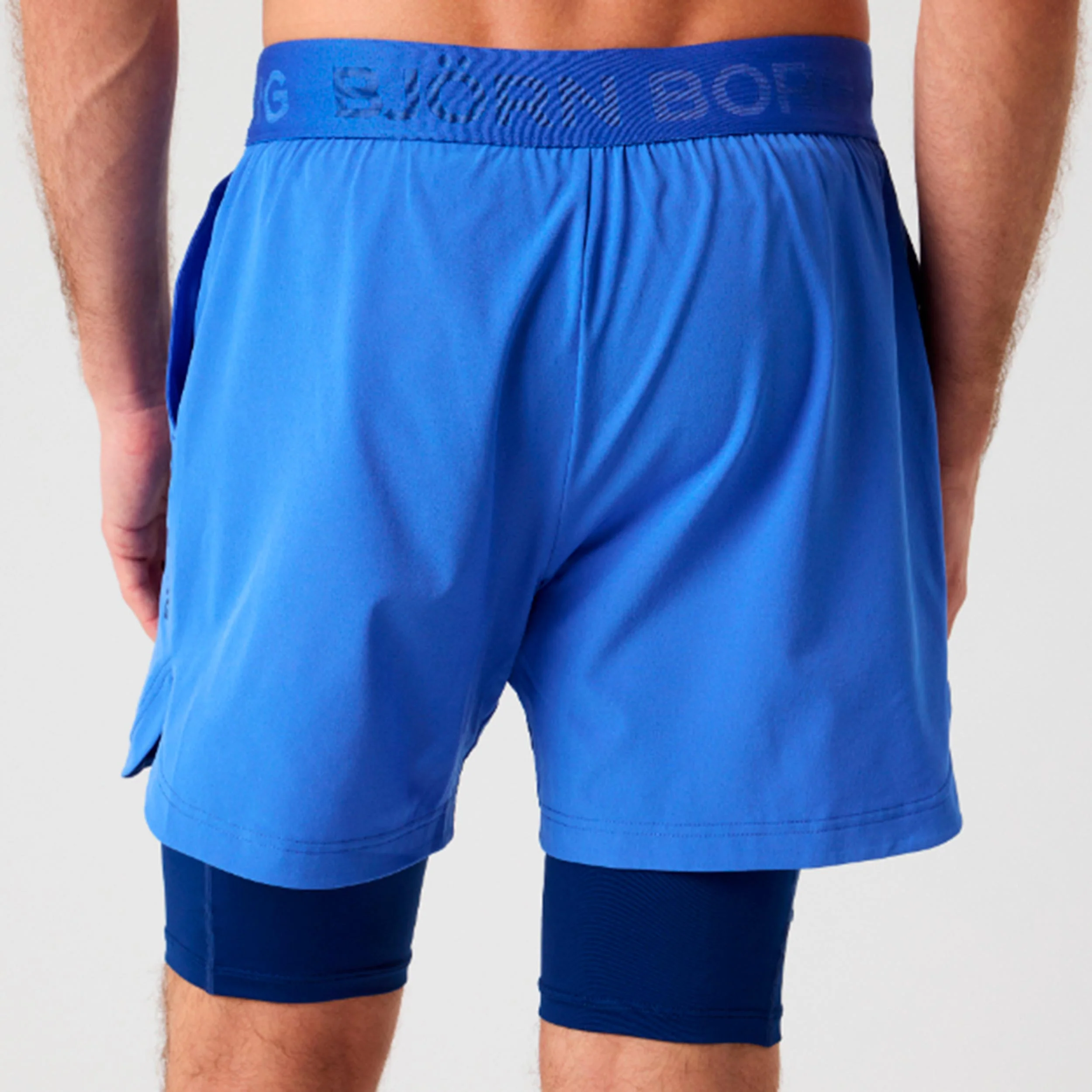 Borg 2 In 1 Shorts Herrar - ljusblå - Image 2