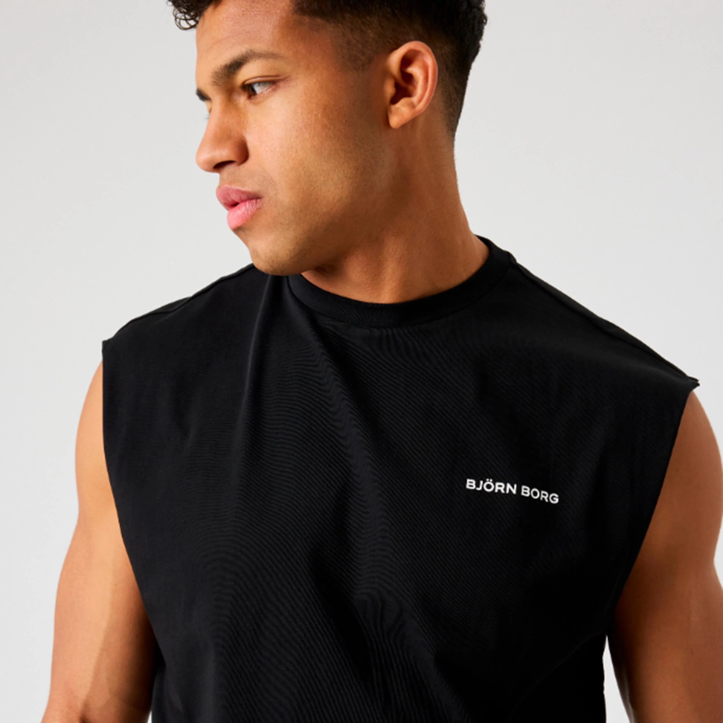 Borg Gym T-shirt Herrar - svart - Image 3