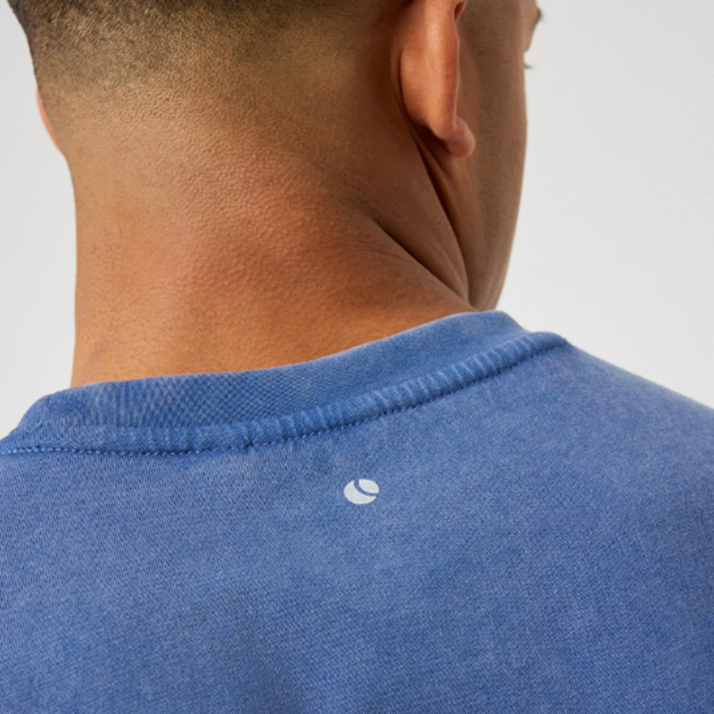 Classic Print T-shirt Herrar-blå - Image 4