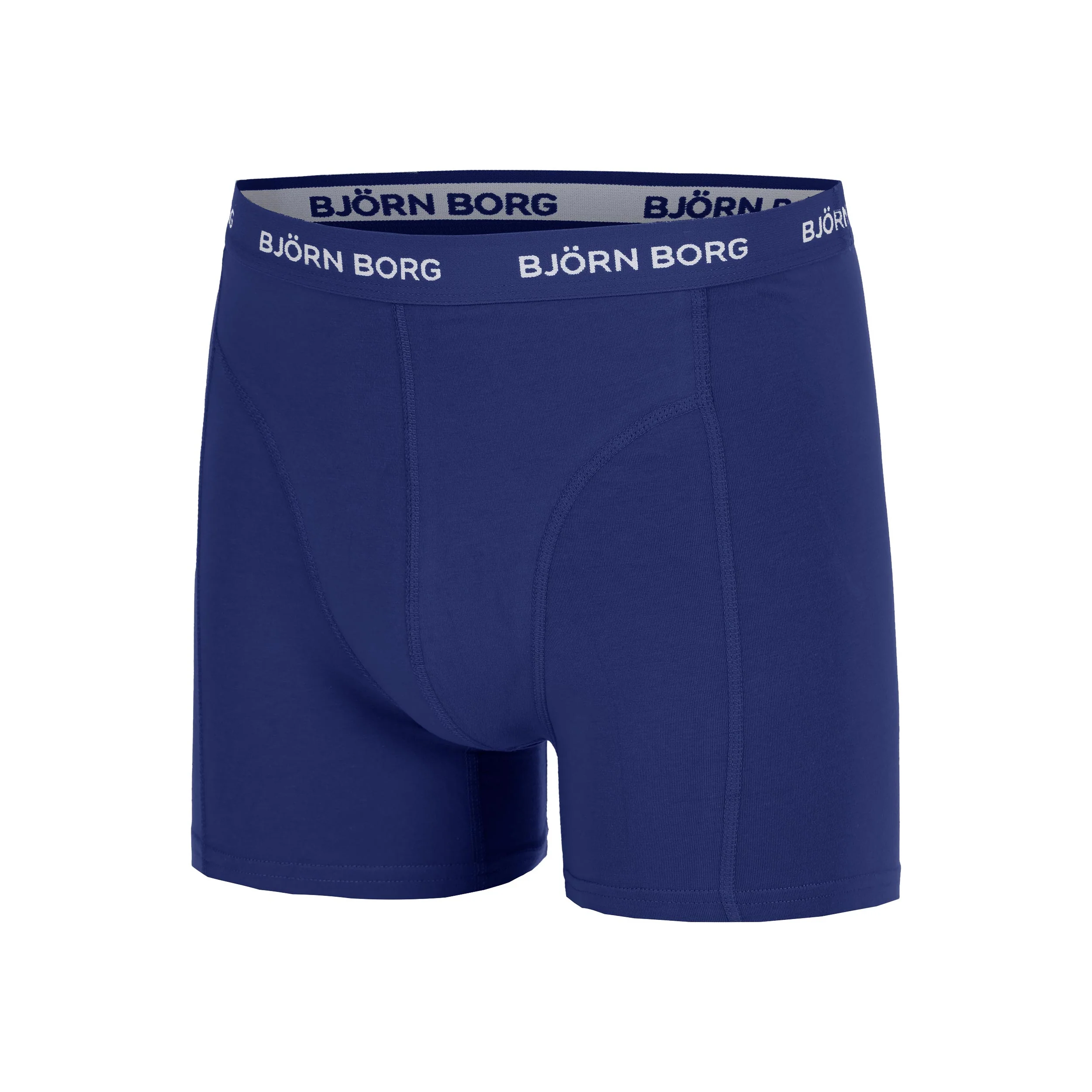Cotton Stretch Boxershorts 3-pack Herrar - blågrå, blå - Image 5