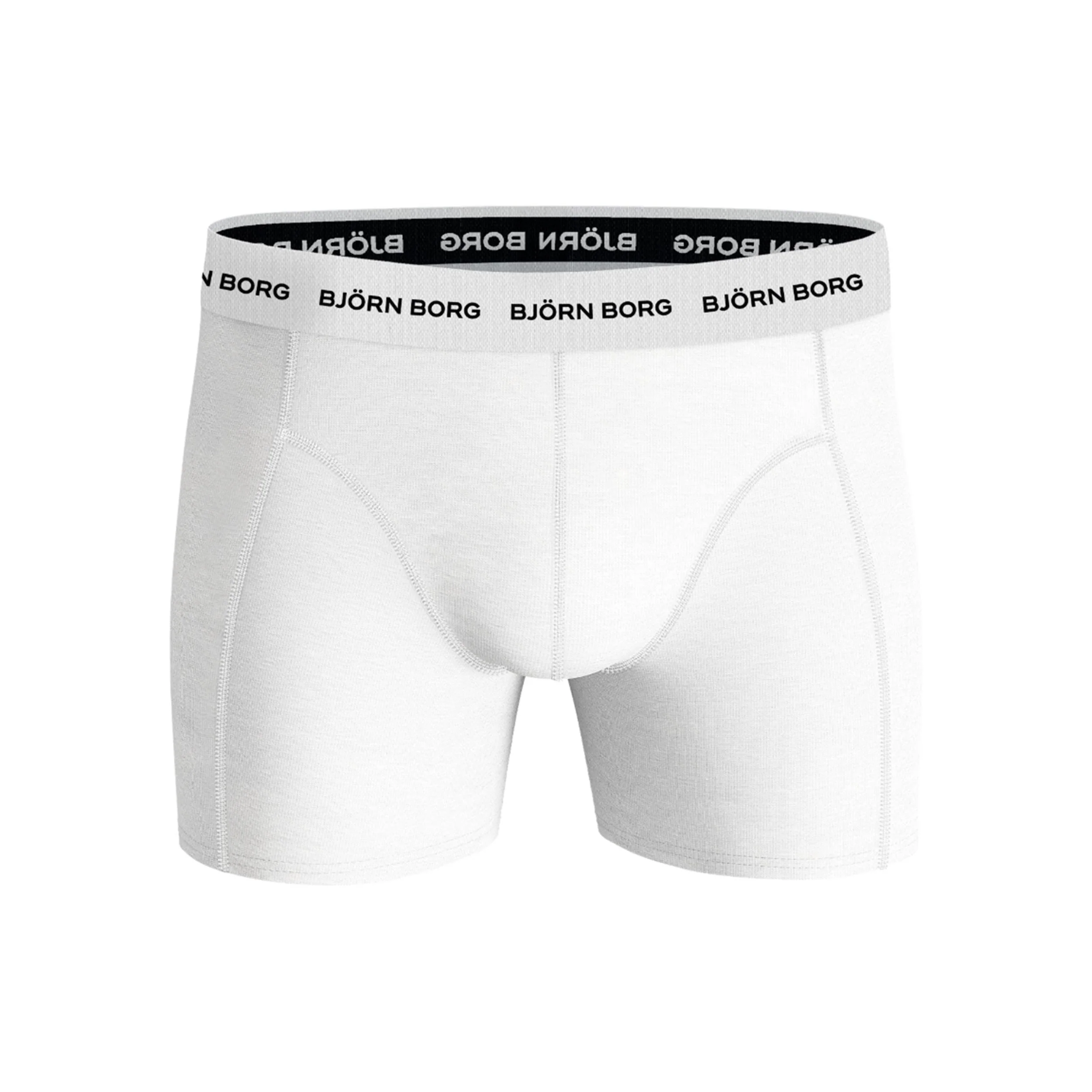 Cotton Stretch Boxershorts 3-pack Herrar - svart, flerfärgad - Image 2