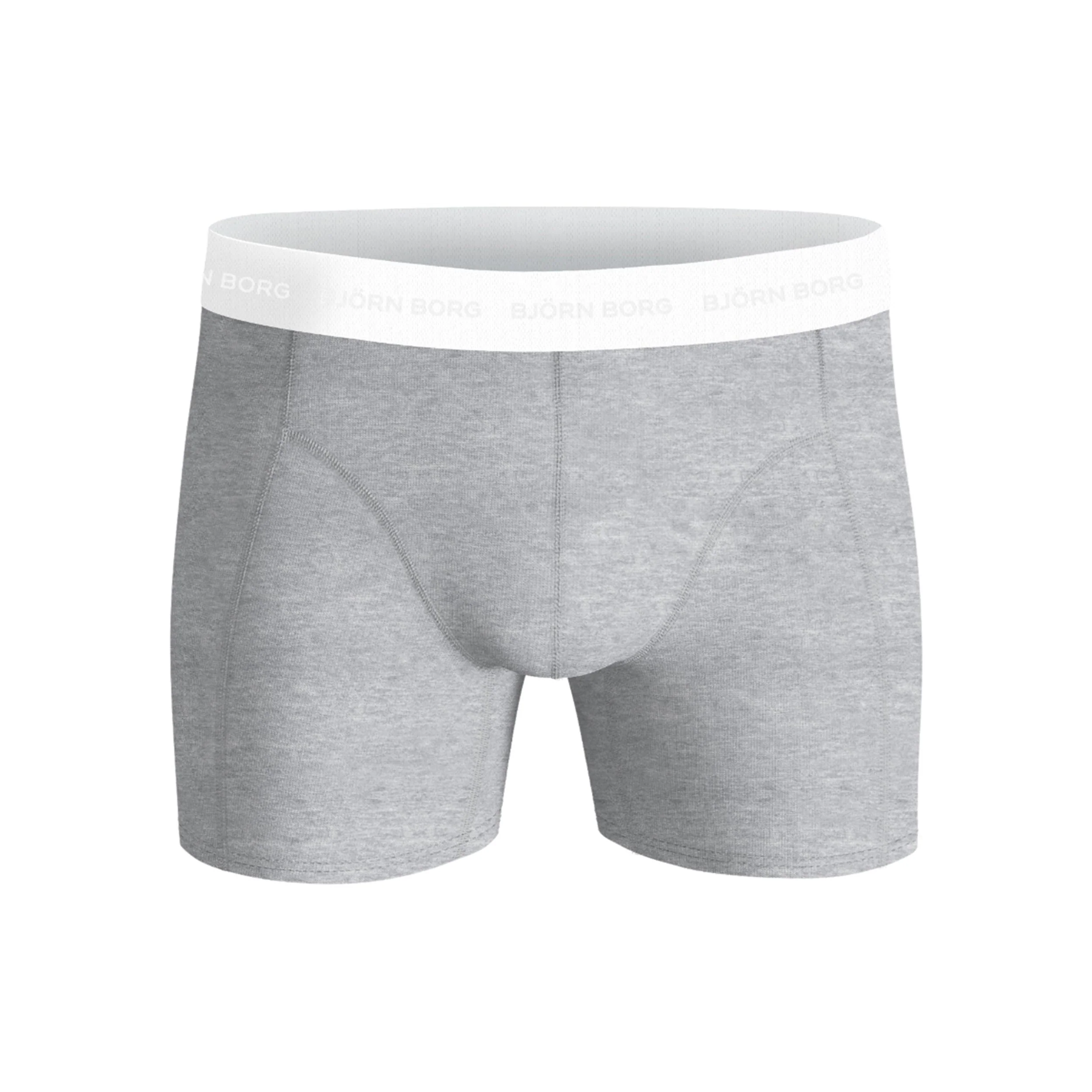 Cotton Stretch Boxershorts 3-pack Herrar - svart, flerfärgad - Image 5