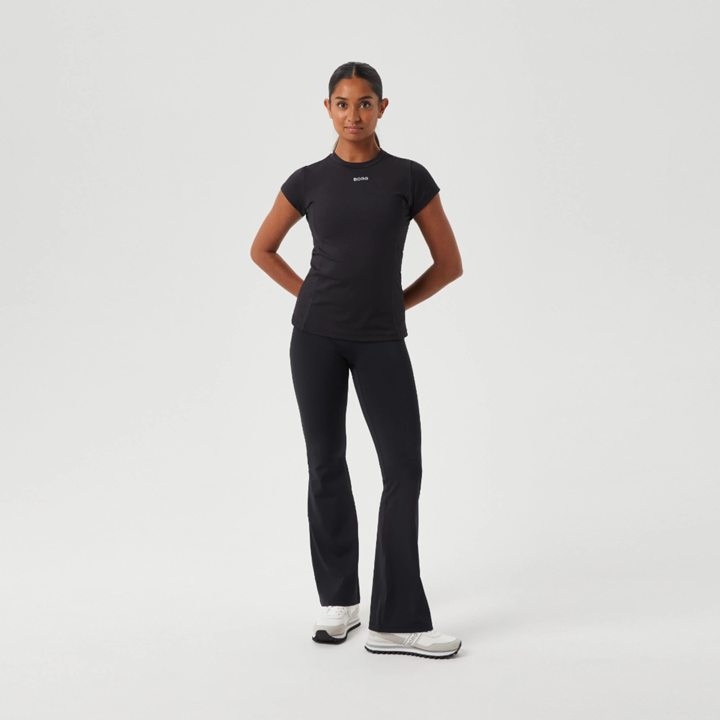 Flare Tights Damer-svart - Image 5