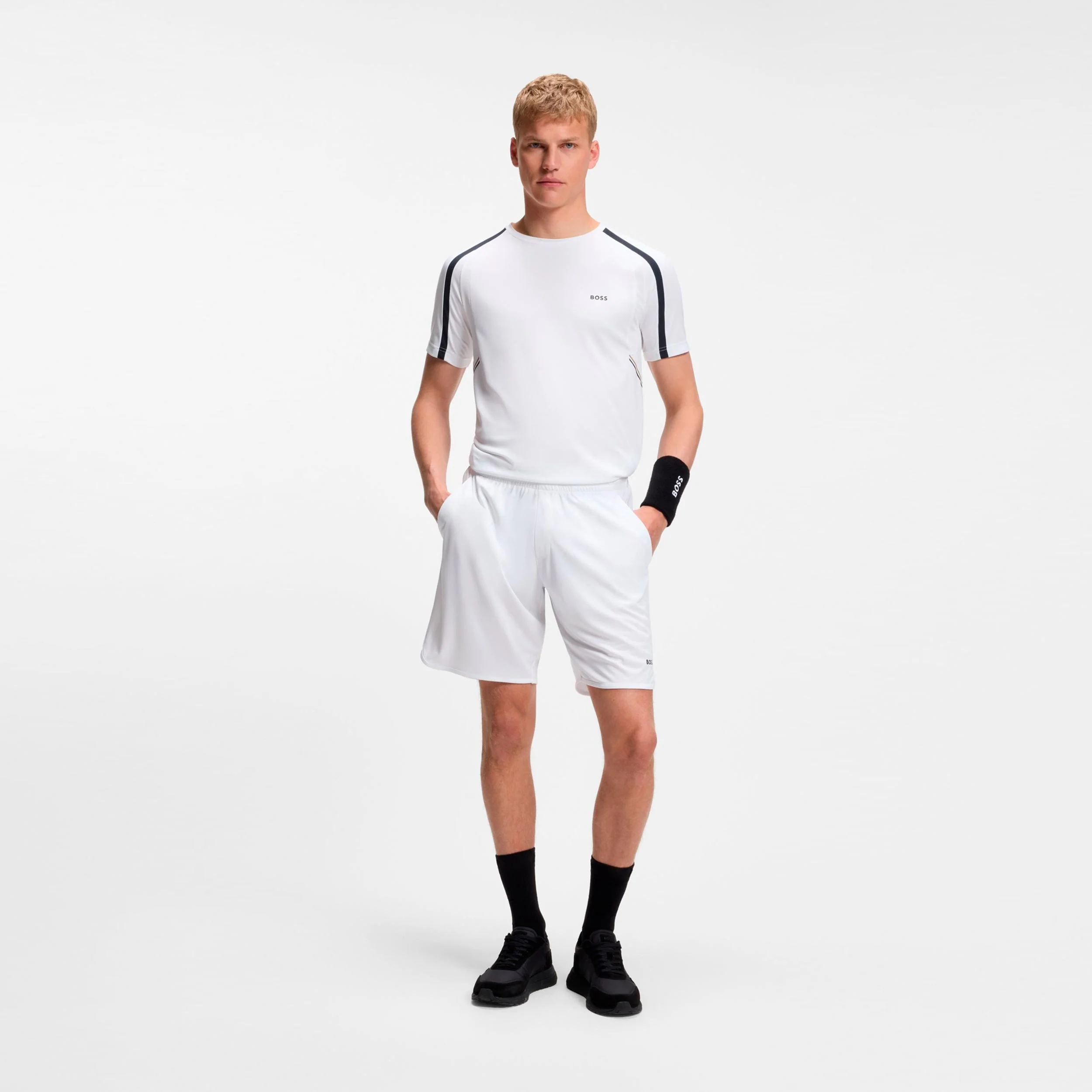 Game 9in Shorts Herrar - vit - Image 2