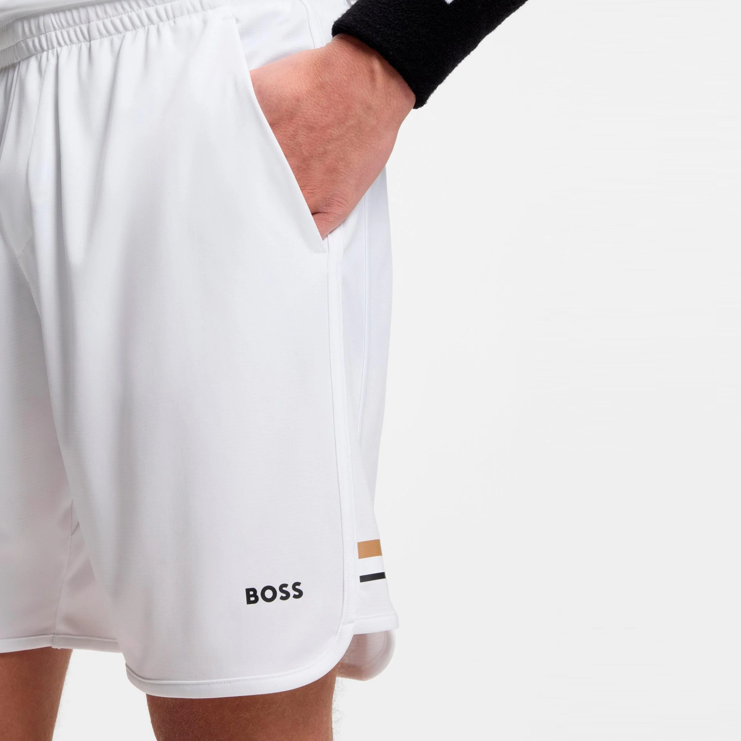 Game 9in Shorts Herrar - vit - Image 4