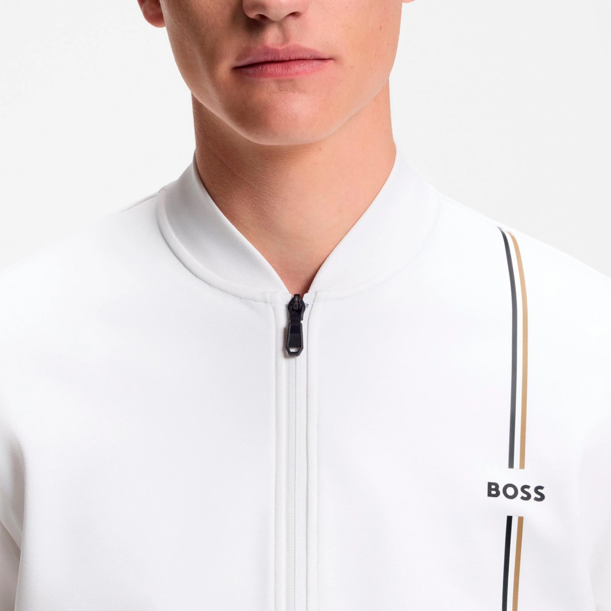 Game Full Zip Sweat-jacka Herrar - vit - Image 4