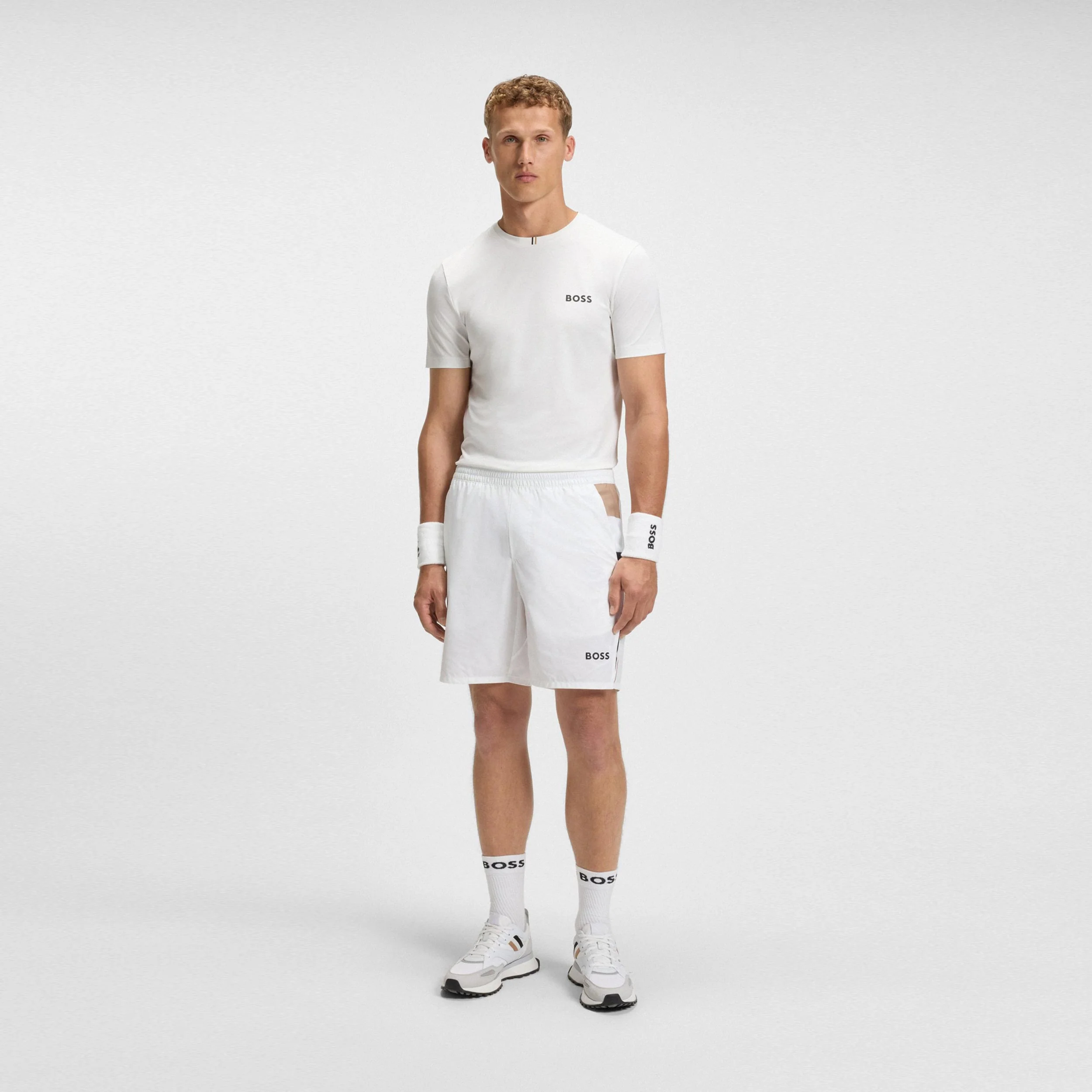 Match 9in Shorts Herrar-Vit - Image 4