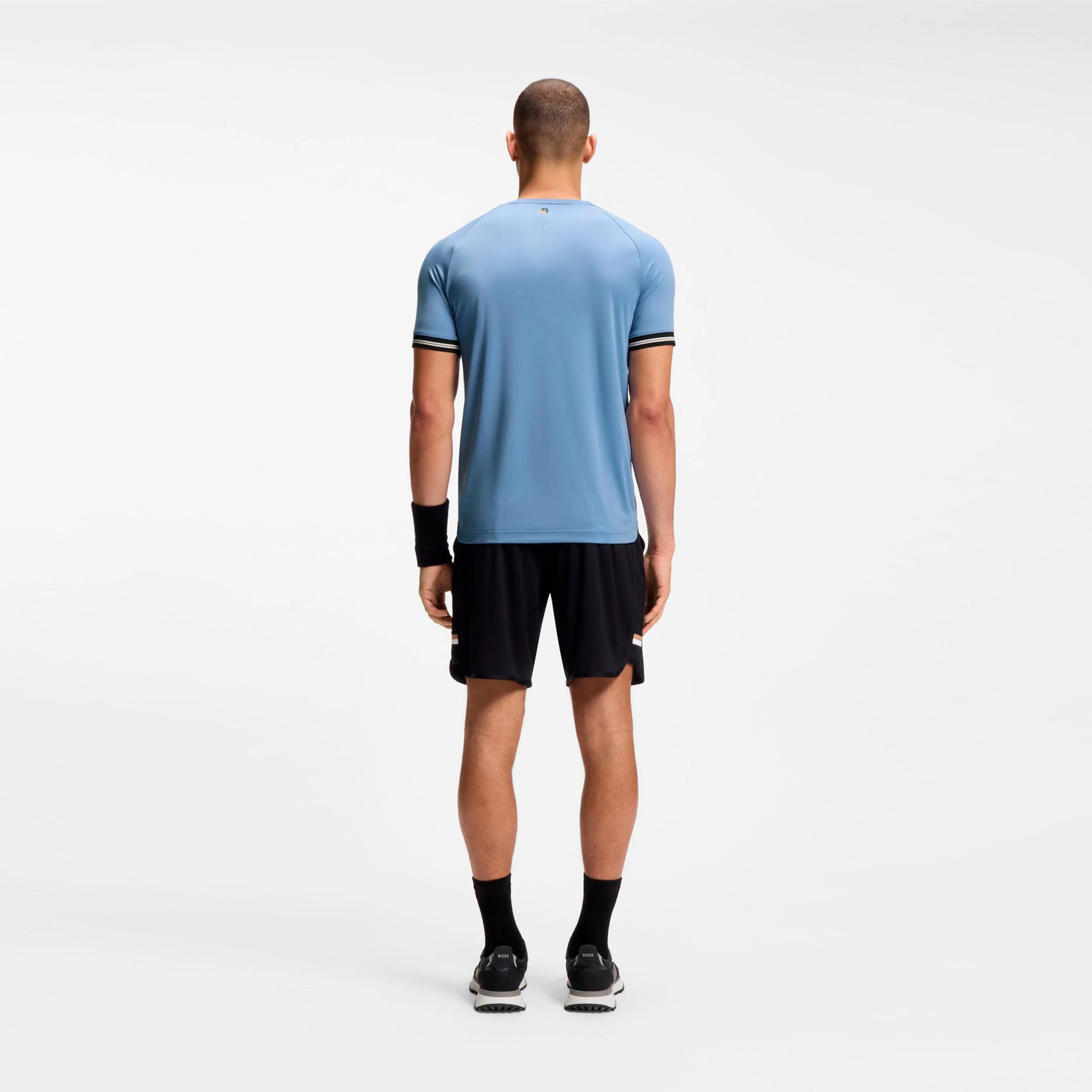 Serve 2 T-shirt Herrar-blågrå - Image 3