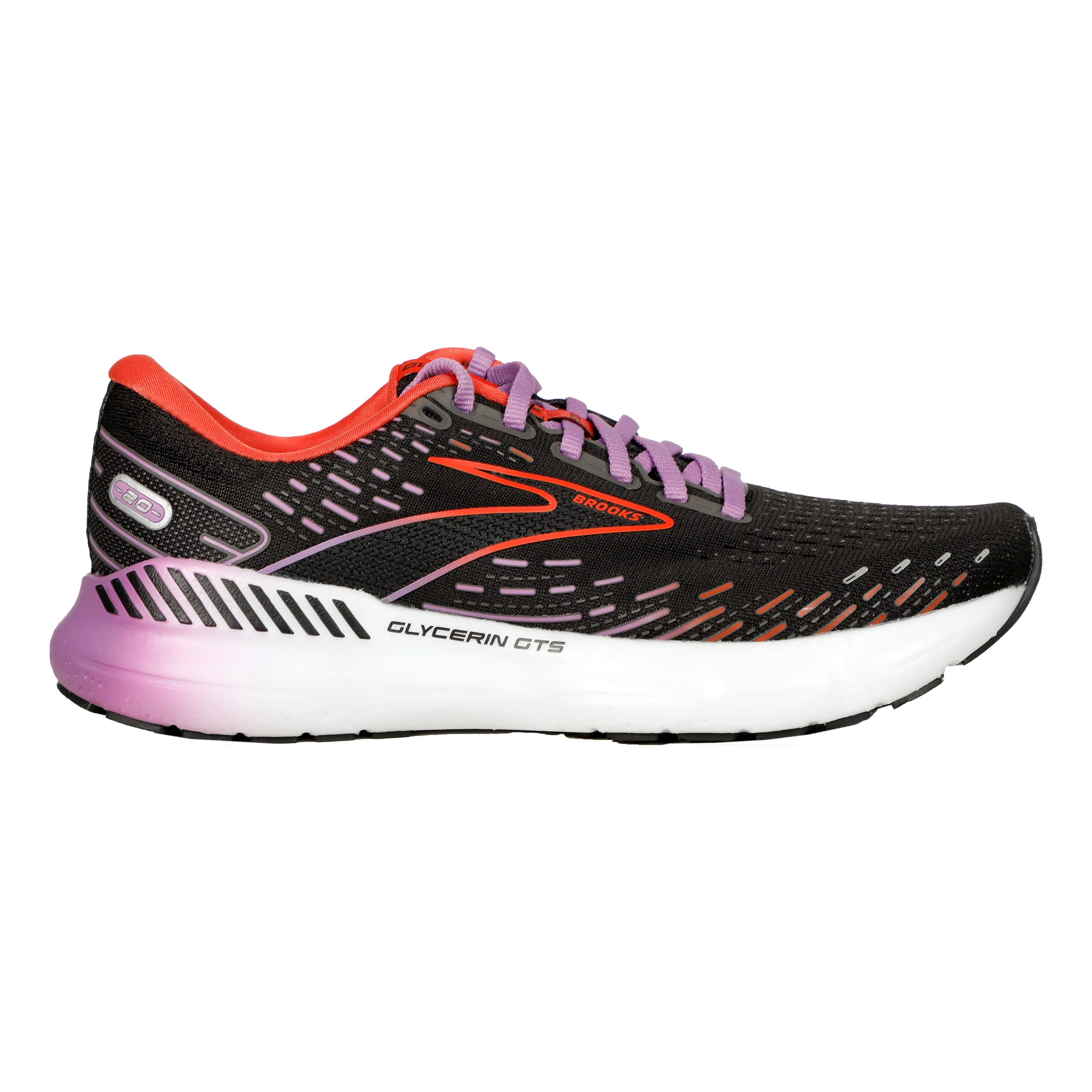 Glycerin 20 Neutralsko Damer-Svart,Orange