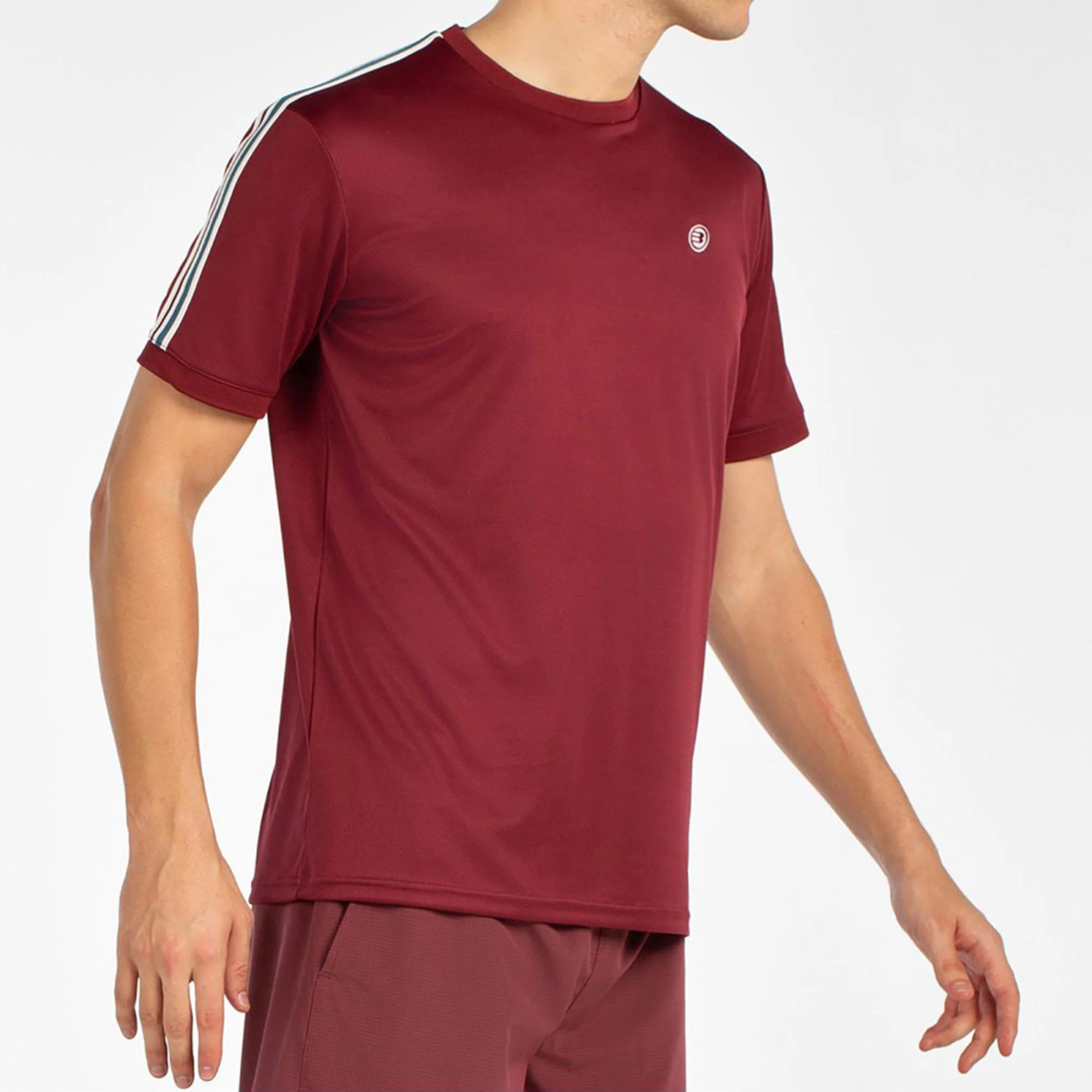 Alder T-shirt Herrar-Mörkröd - Image 4