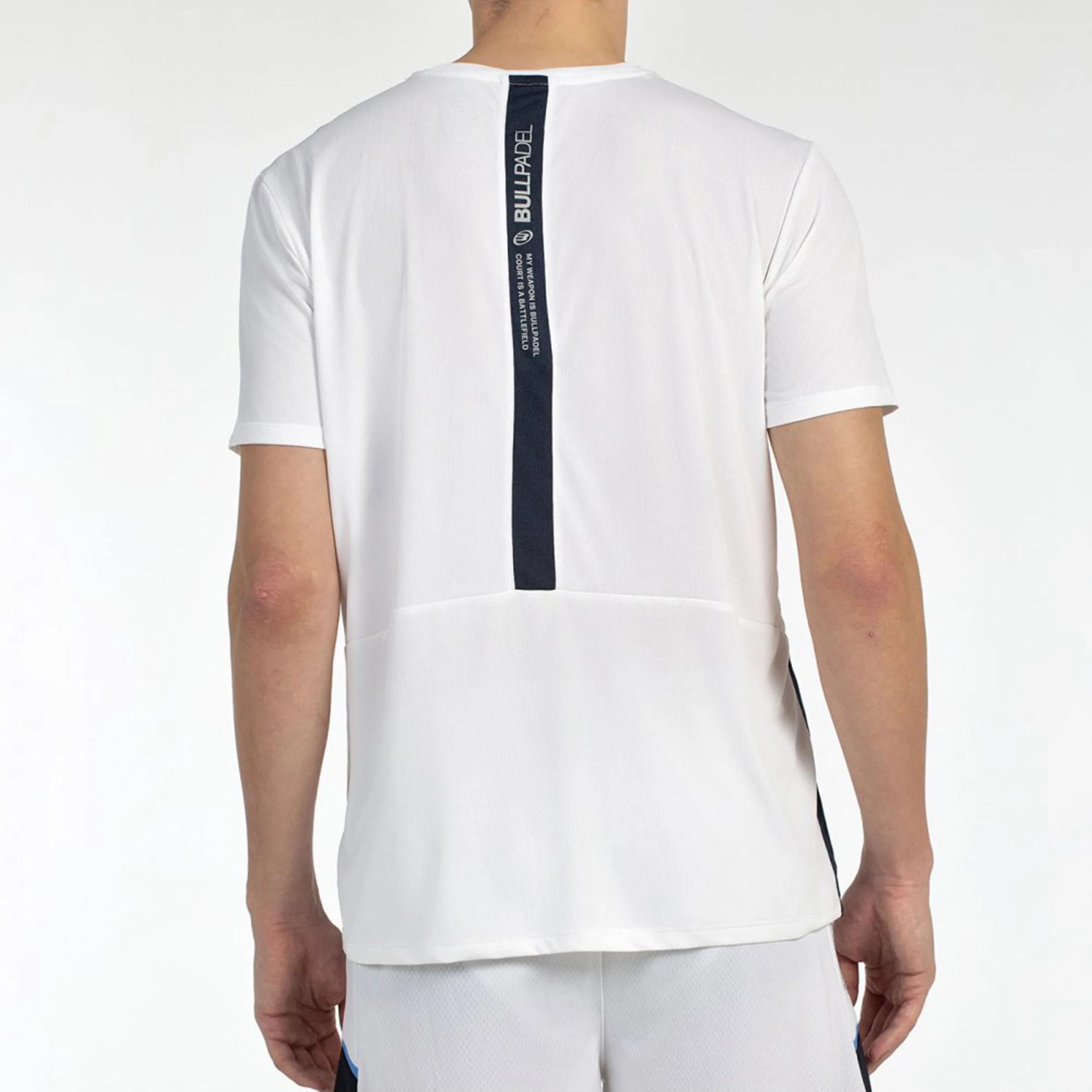Bilao T-shirt Herrar-Vit,Ljusblå - Image 2