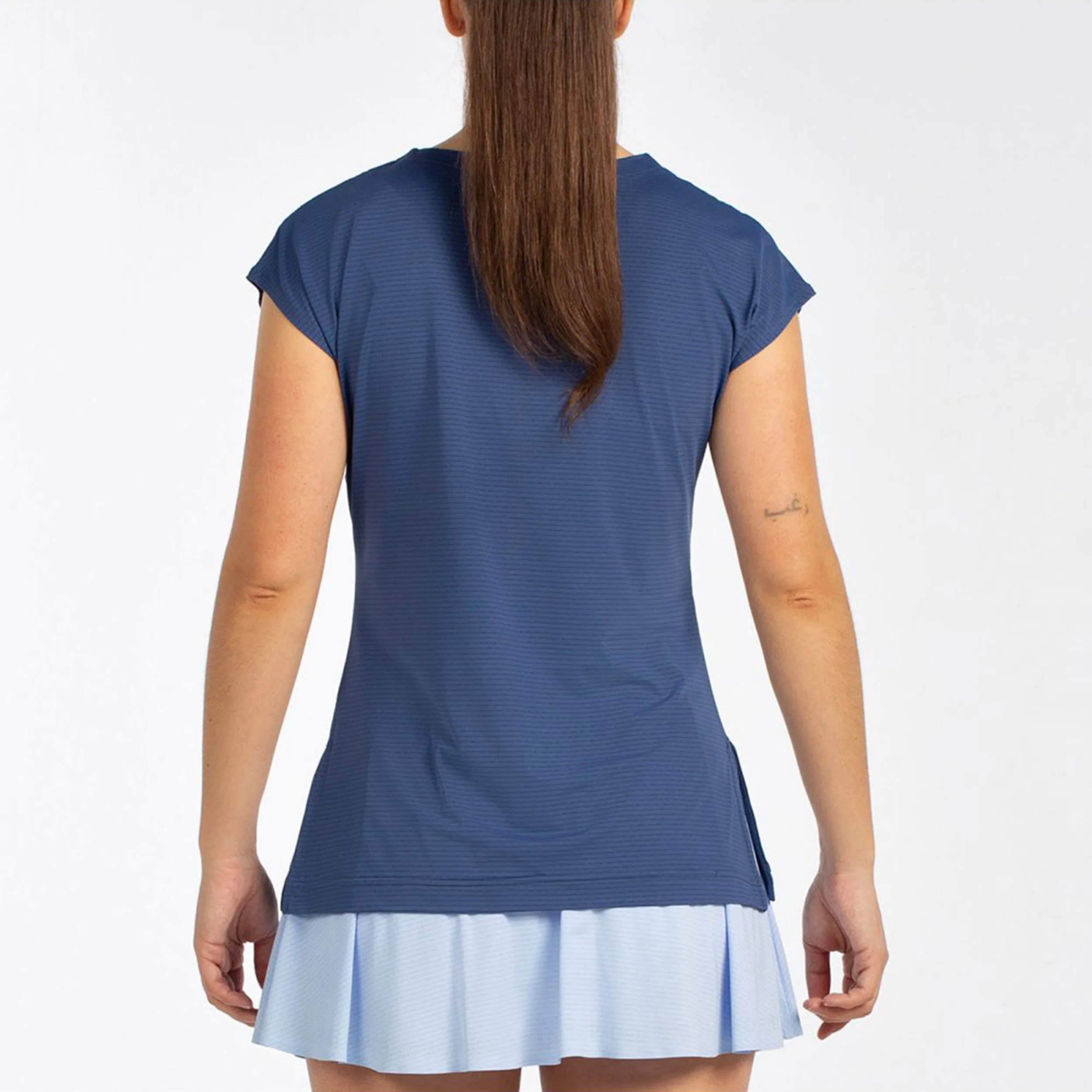 Covelo T-shirt Damer-Blå - Image 3