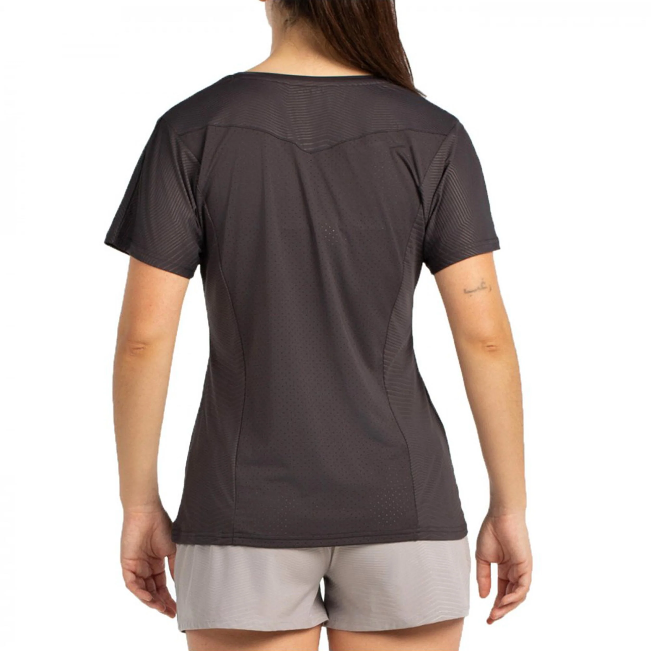 Eches T-shirt Damer-Antracit - Image 3