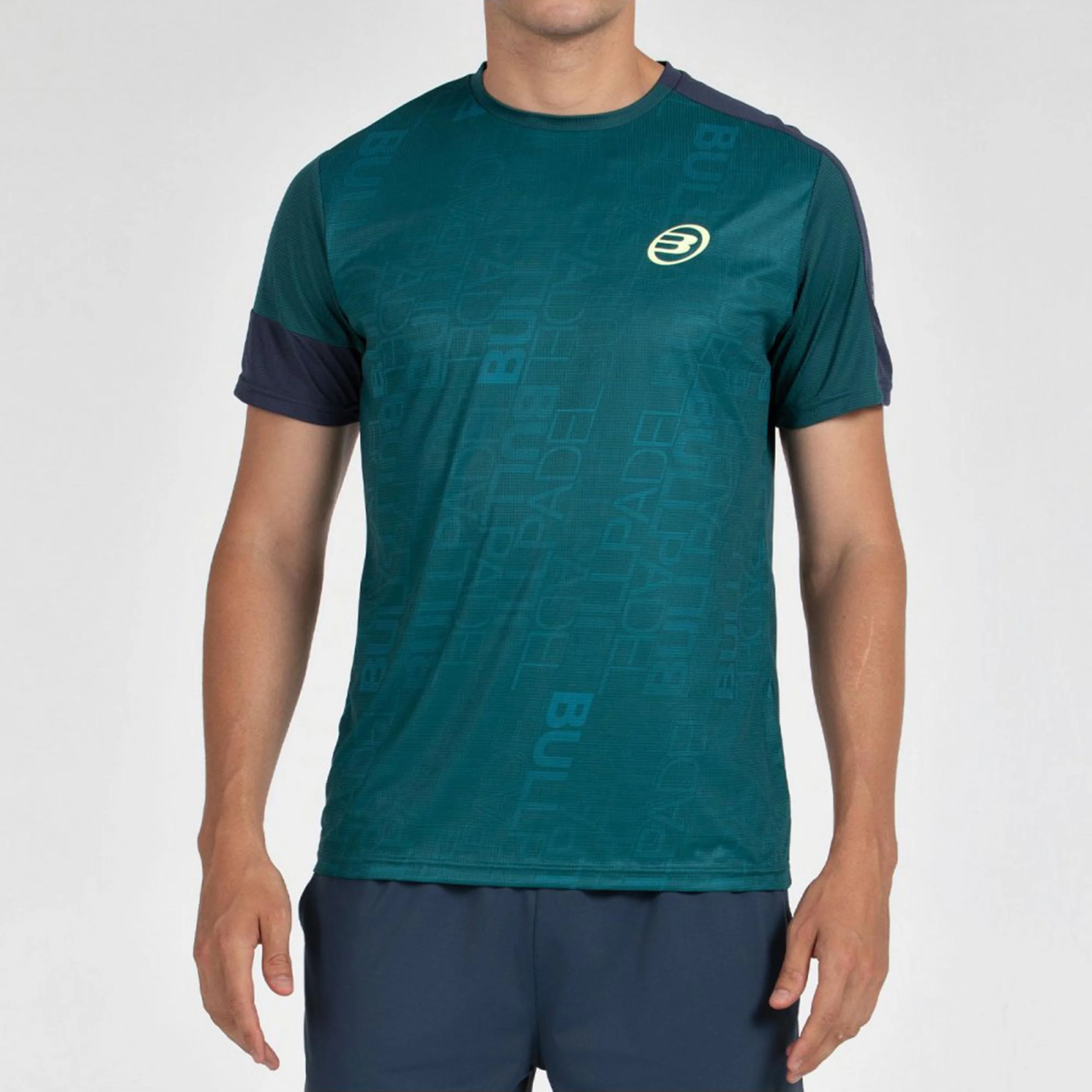 Leido T-shirt Herrar-Mörkgrön