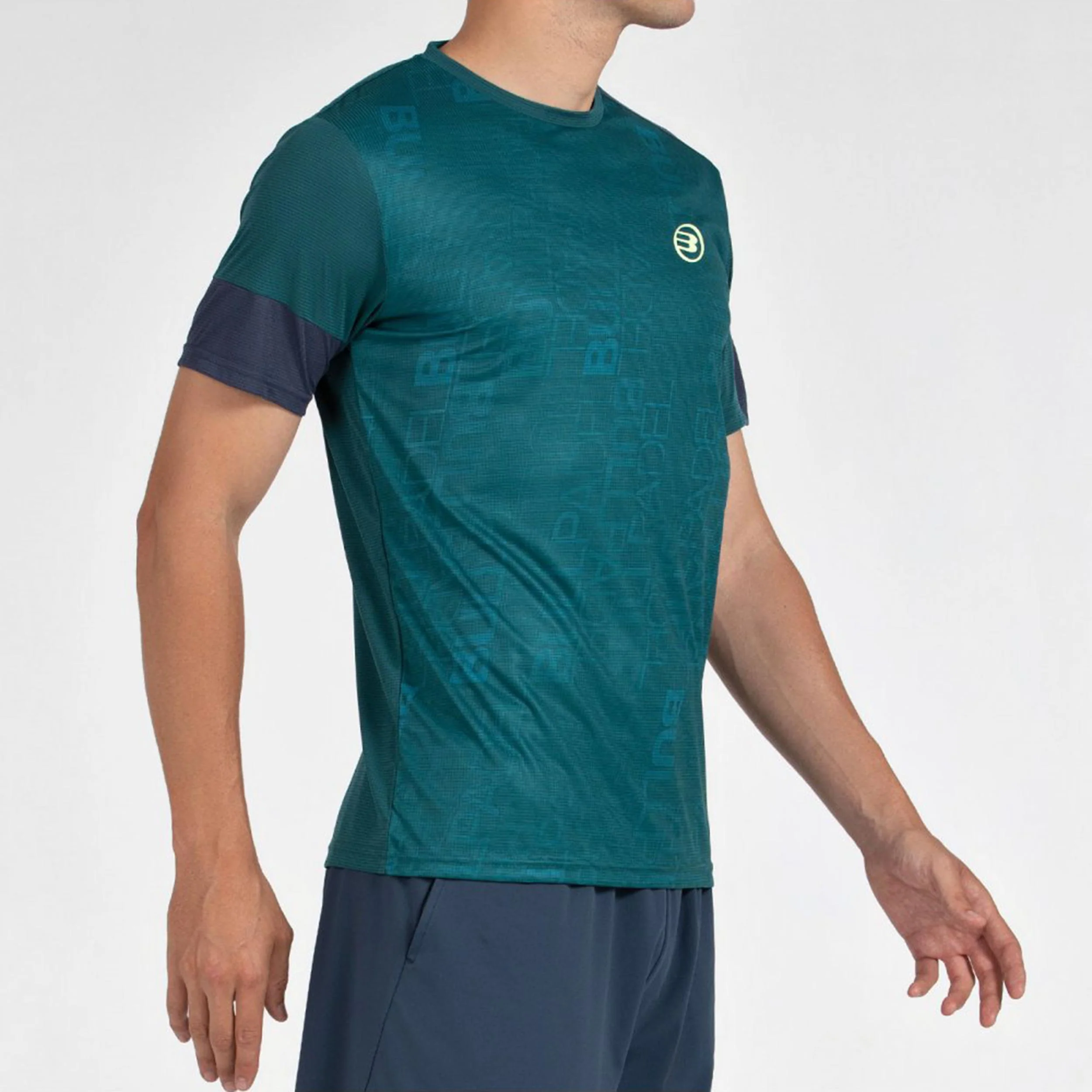 Leido T-shirt Herrar-Mörkgrön - Image 4