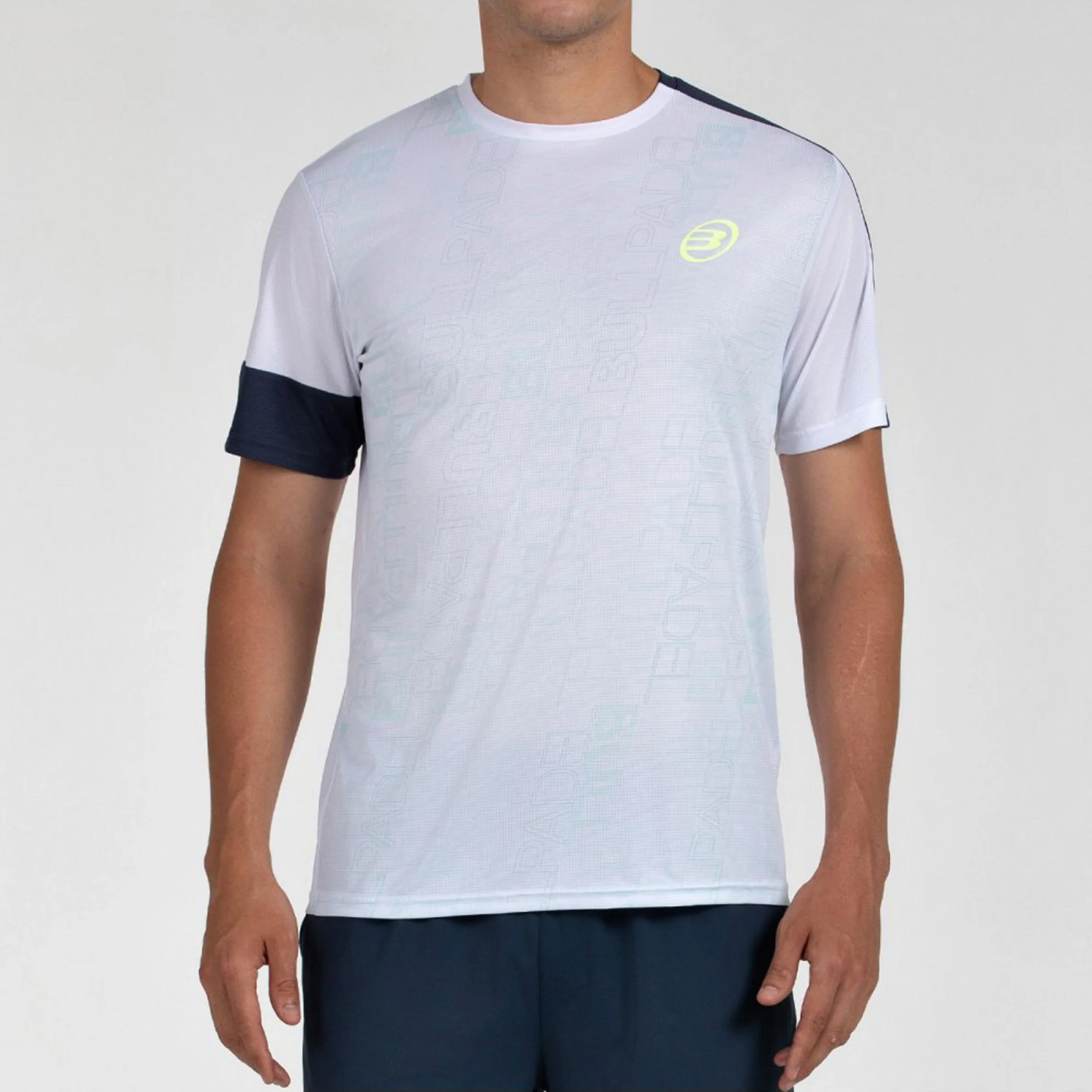 Leido T-shirt Herrar-Vit