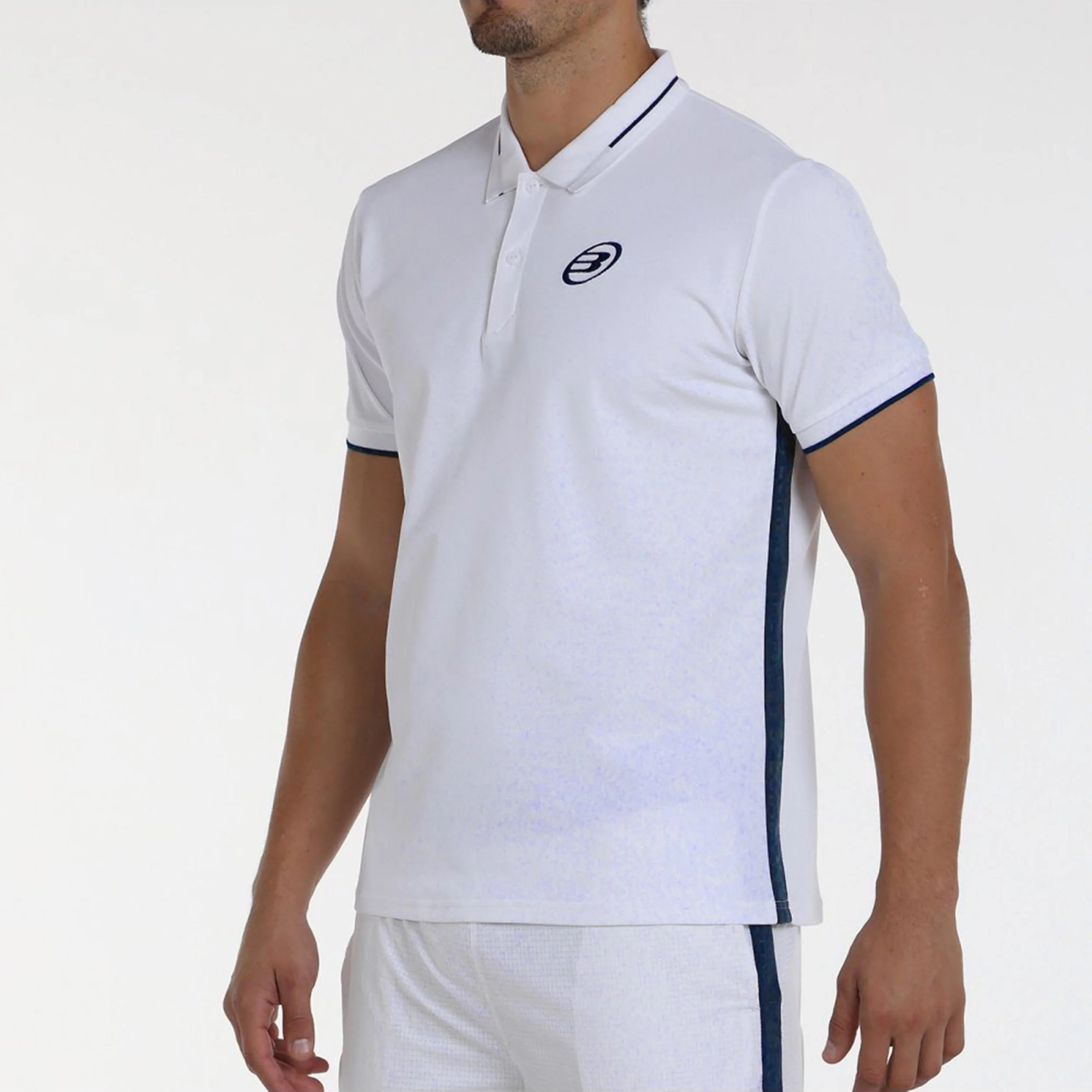 Leiro 25V Polo Herrar-Vit - Image 3