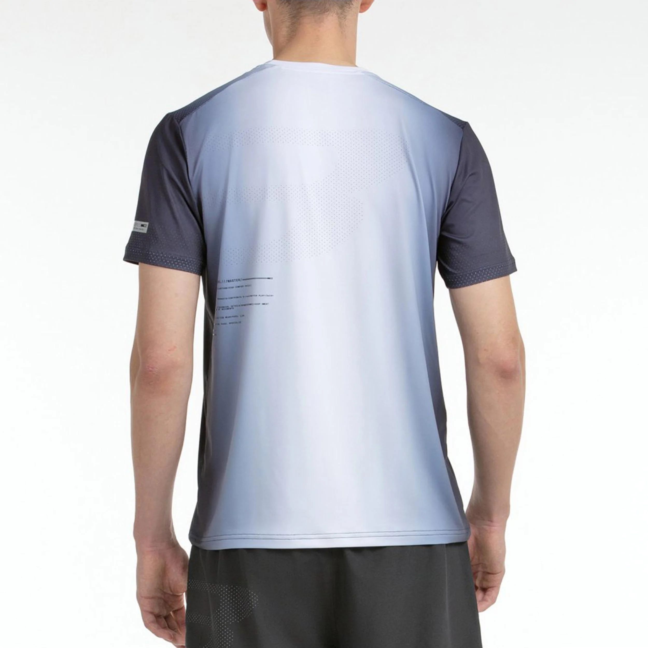 Muros T-shirt Herrar-Vit,Mörkgrå - Image 2