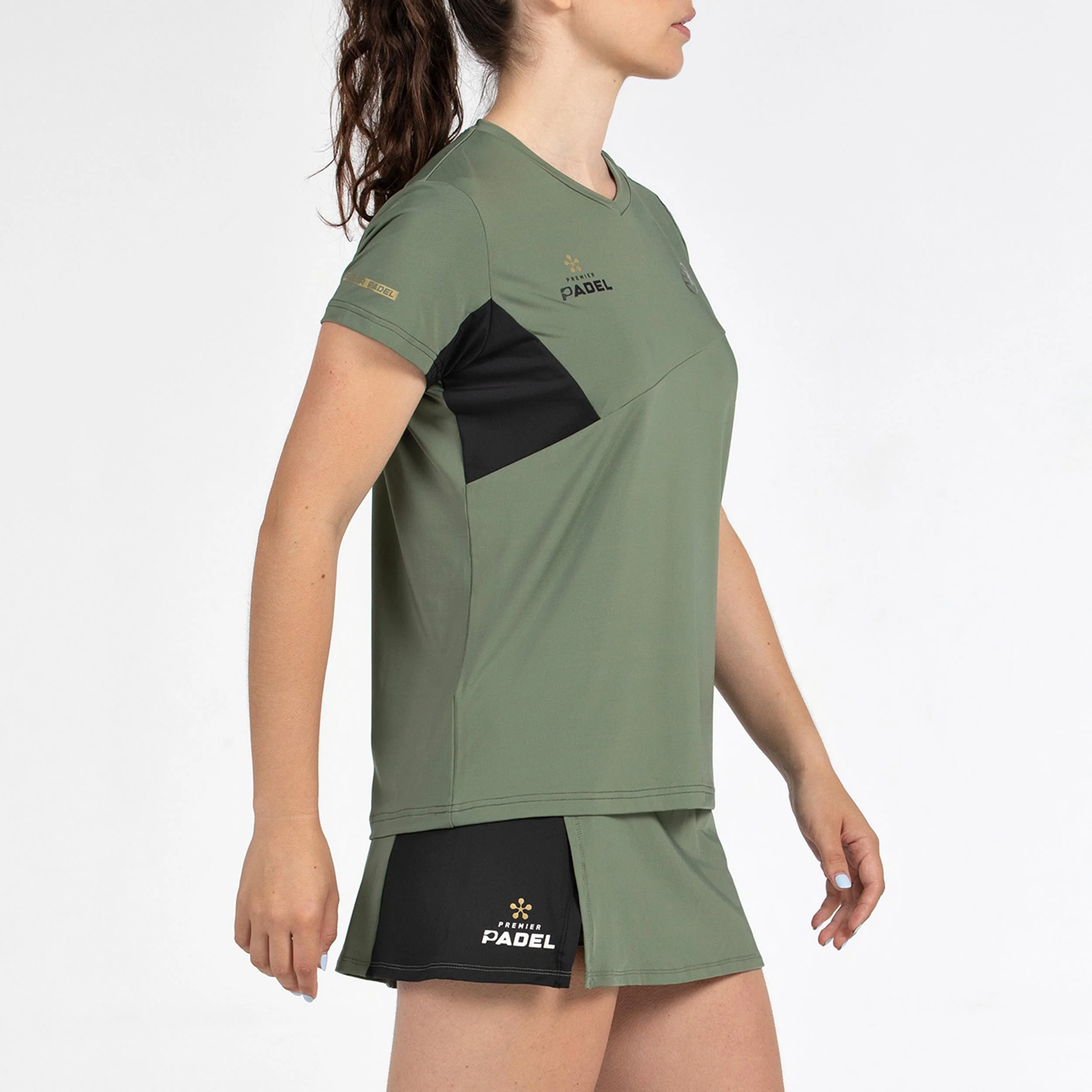 Pampan T-shirt Damer - oliv - Image 3