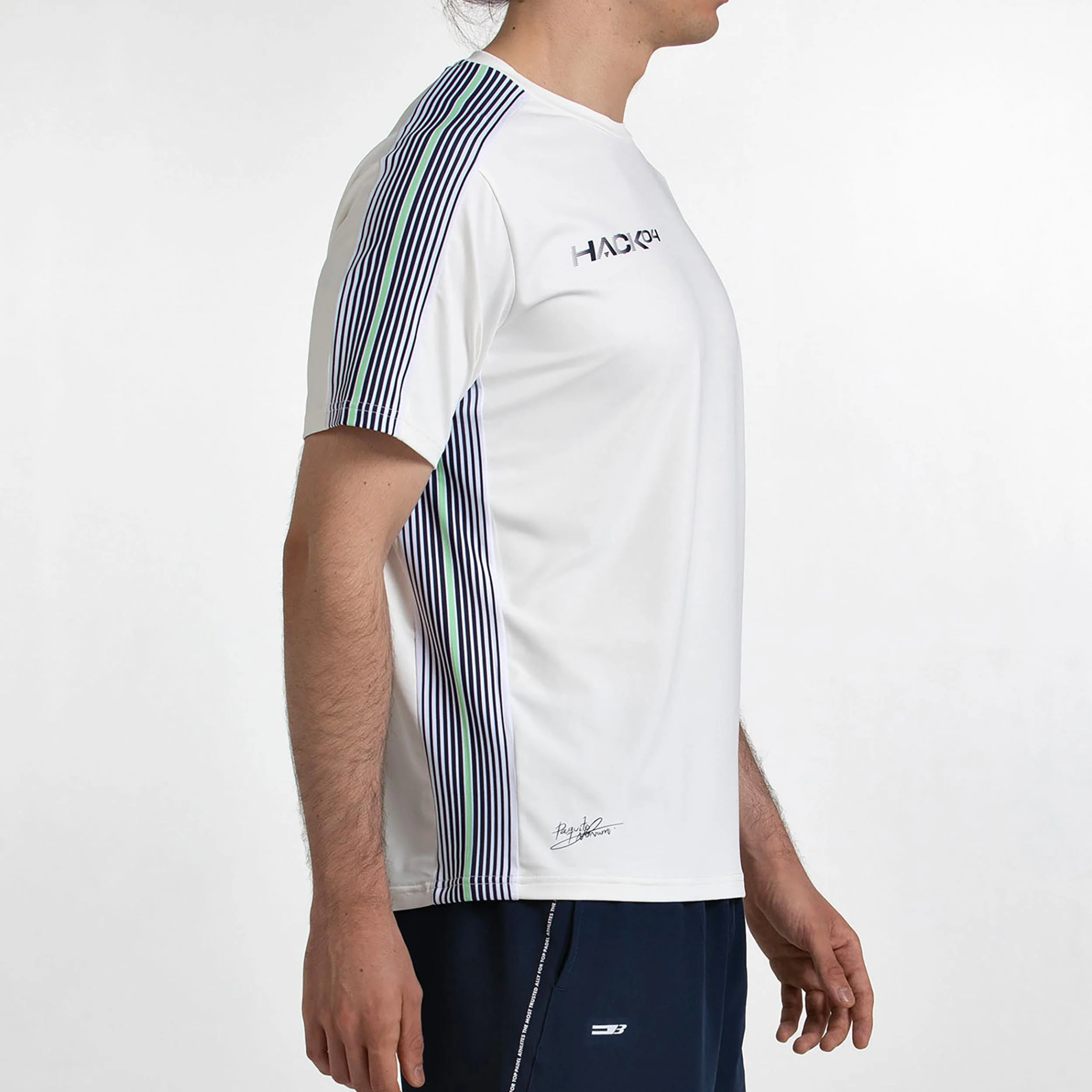 Paquito 26V T-shirt Herrar - vit, blå - Image 4