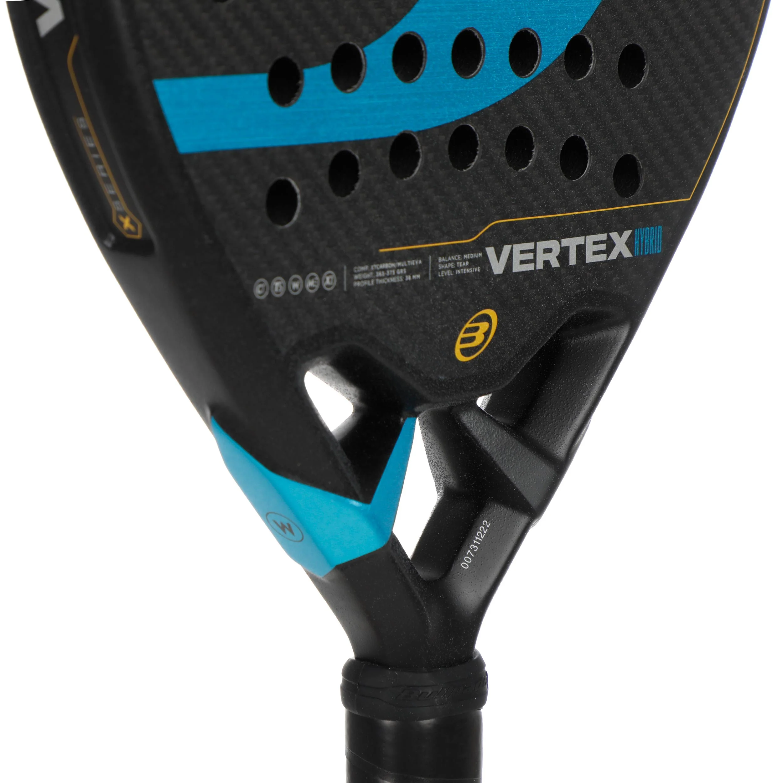 Vertex 02 X Hybrid Carbon Padelracket - Image 4