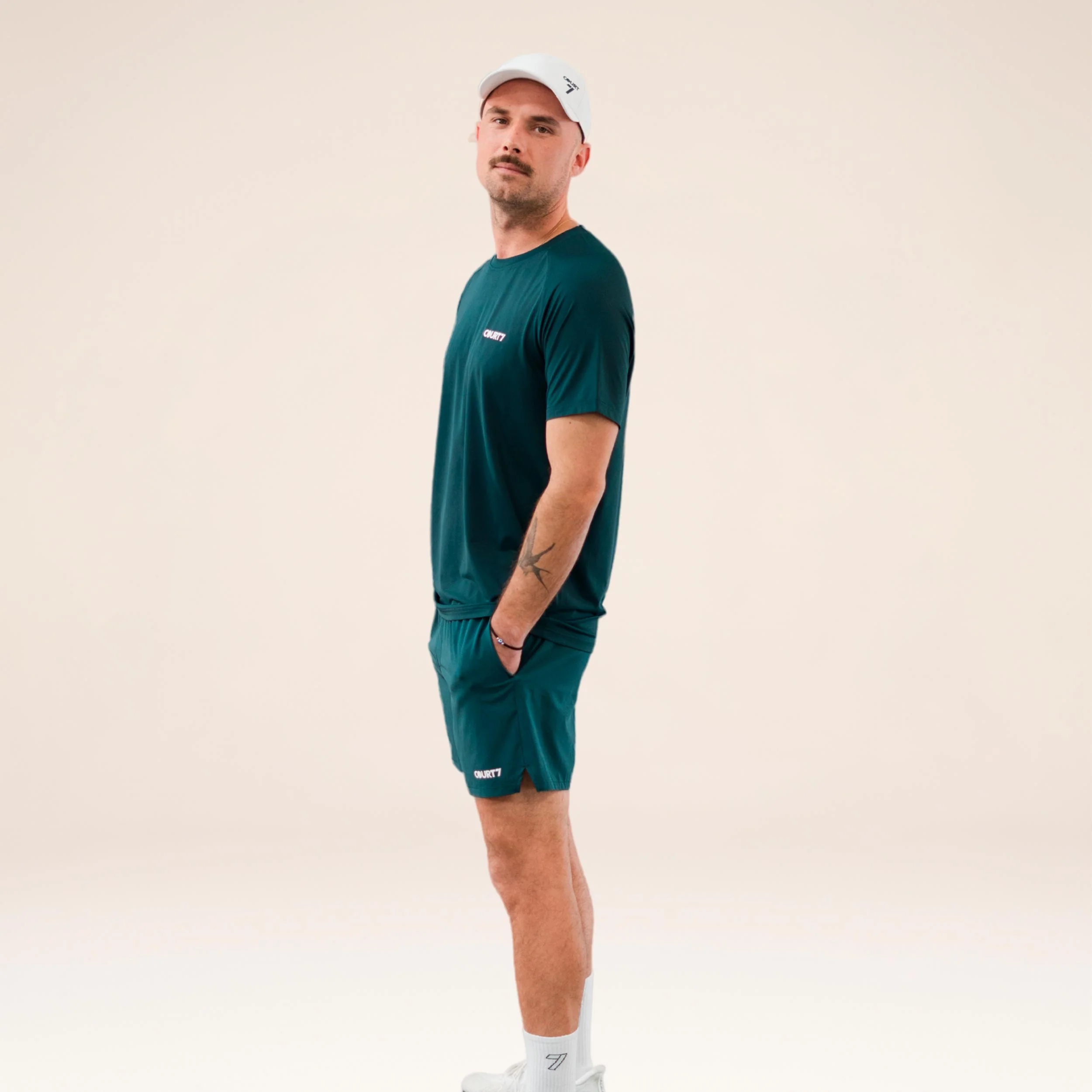 Dual Pocket 5in Shorts Herrar - grön - Image 3