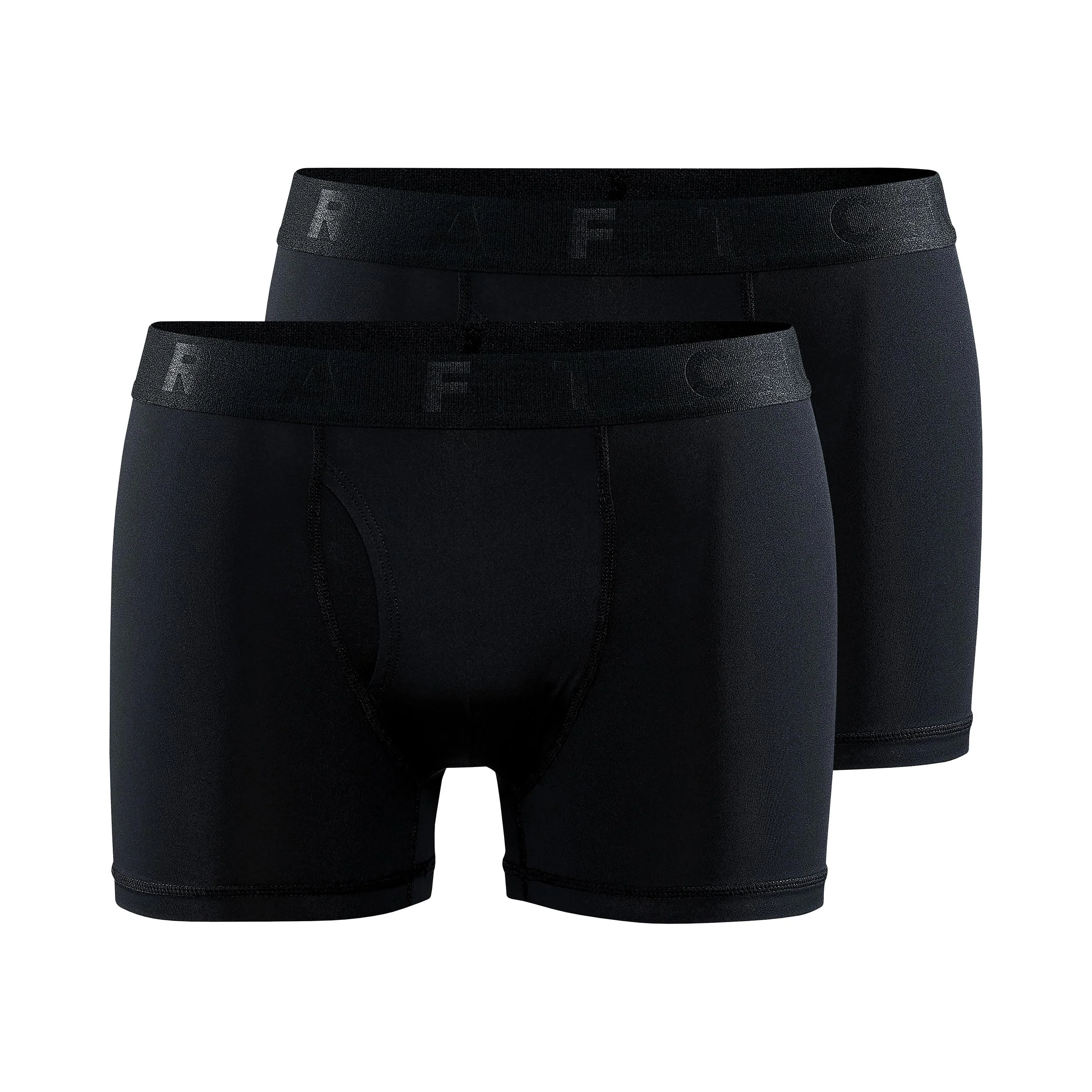 Core Dry 3-Inch Boxershorts 2-pack Herrar-Svart