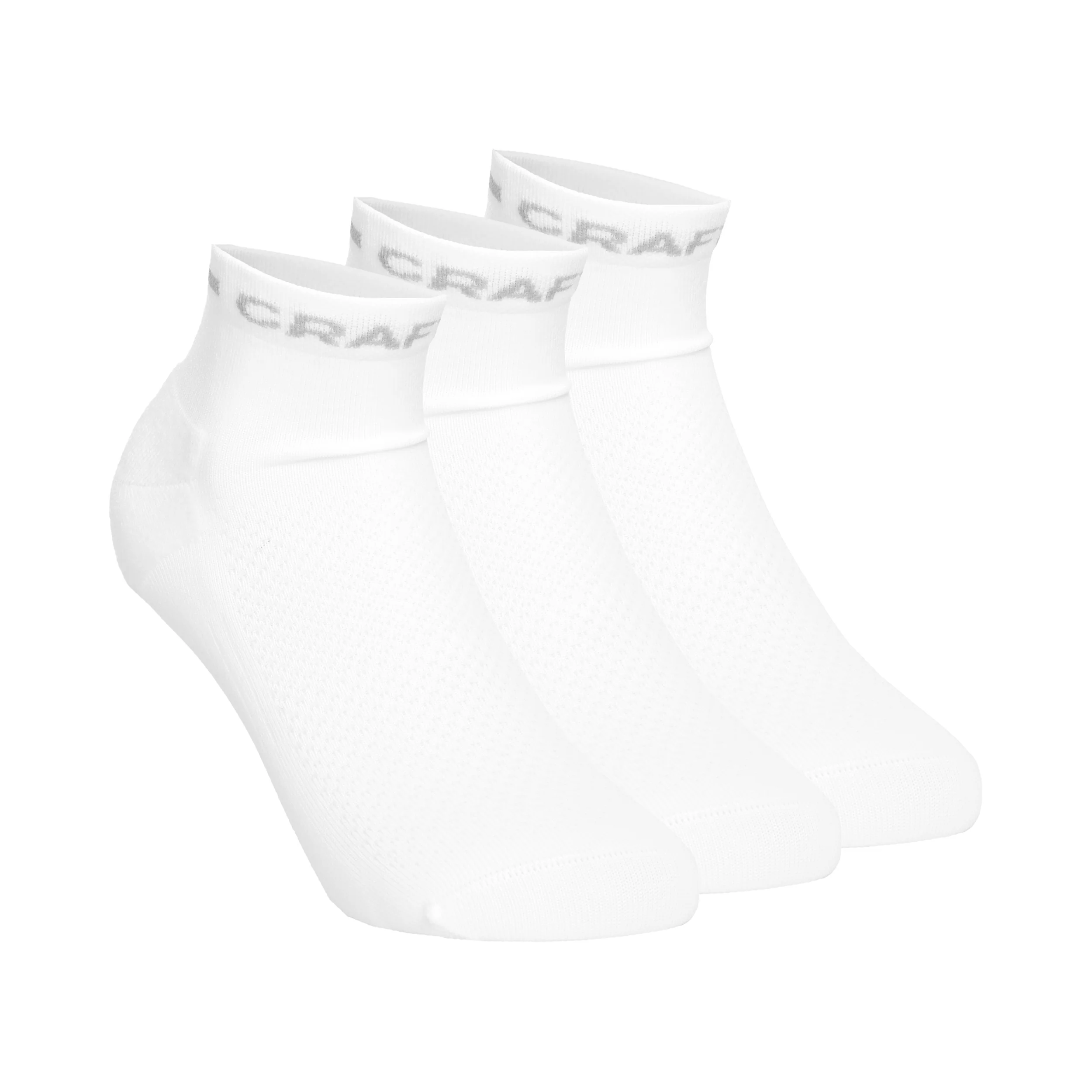 Core Dry Mid Löparsockor 3-pack-Vit