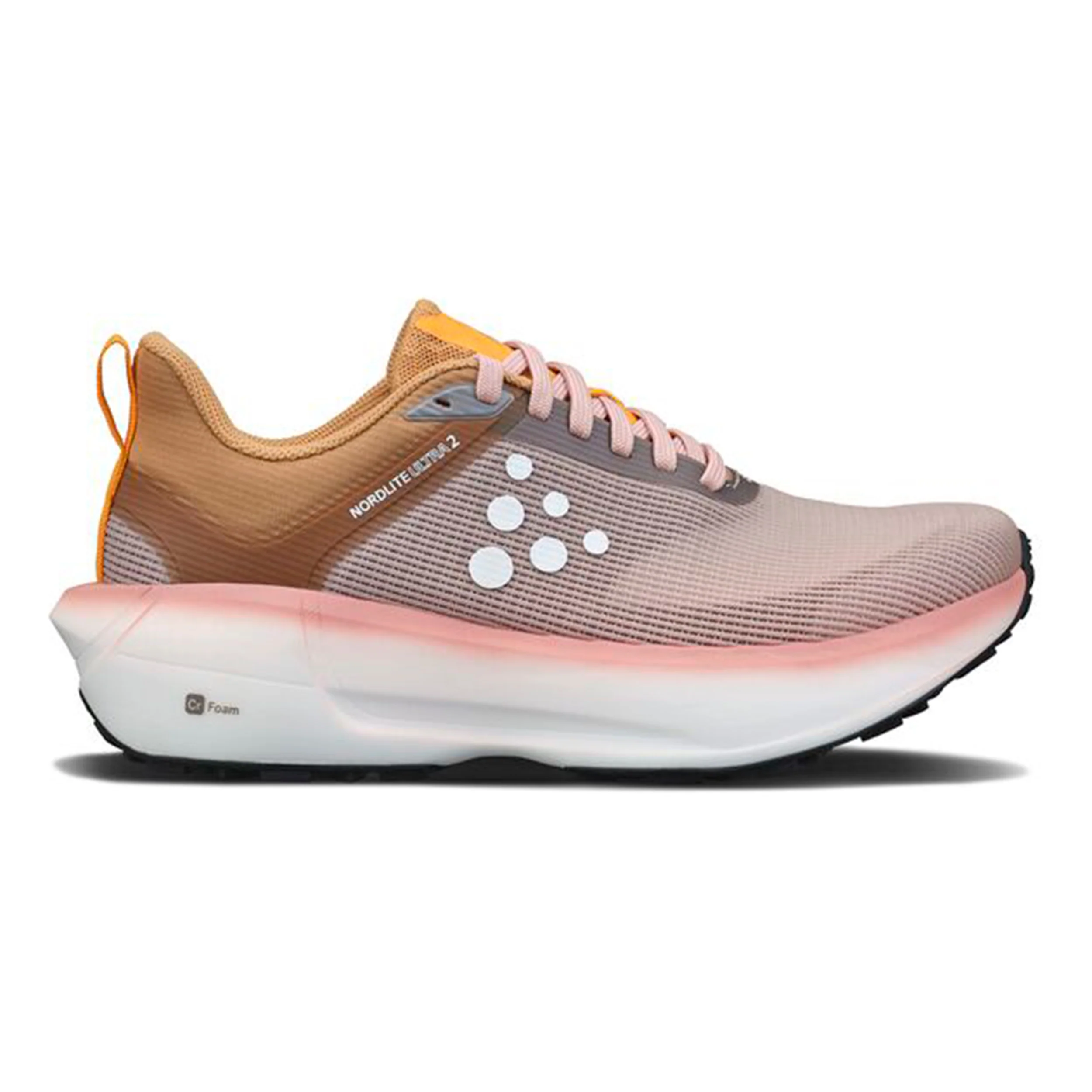 Nordlite Ultra 2 Neutralsko Damer - orange, rosa