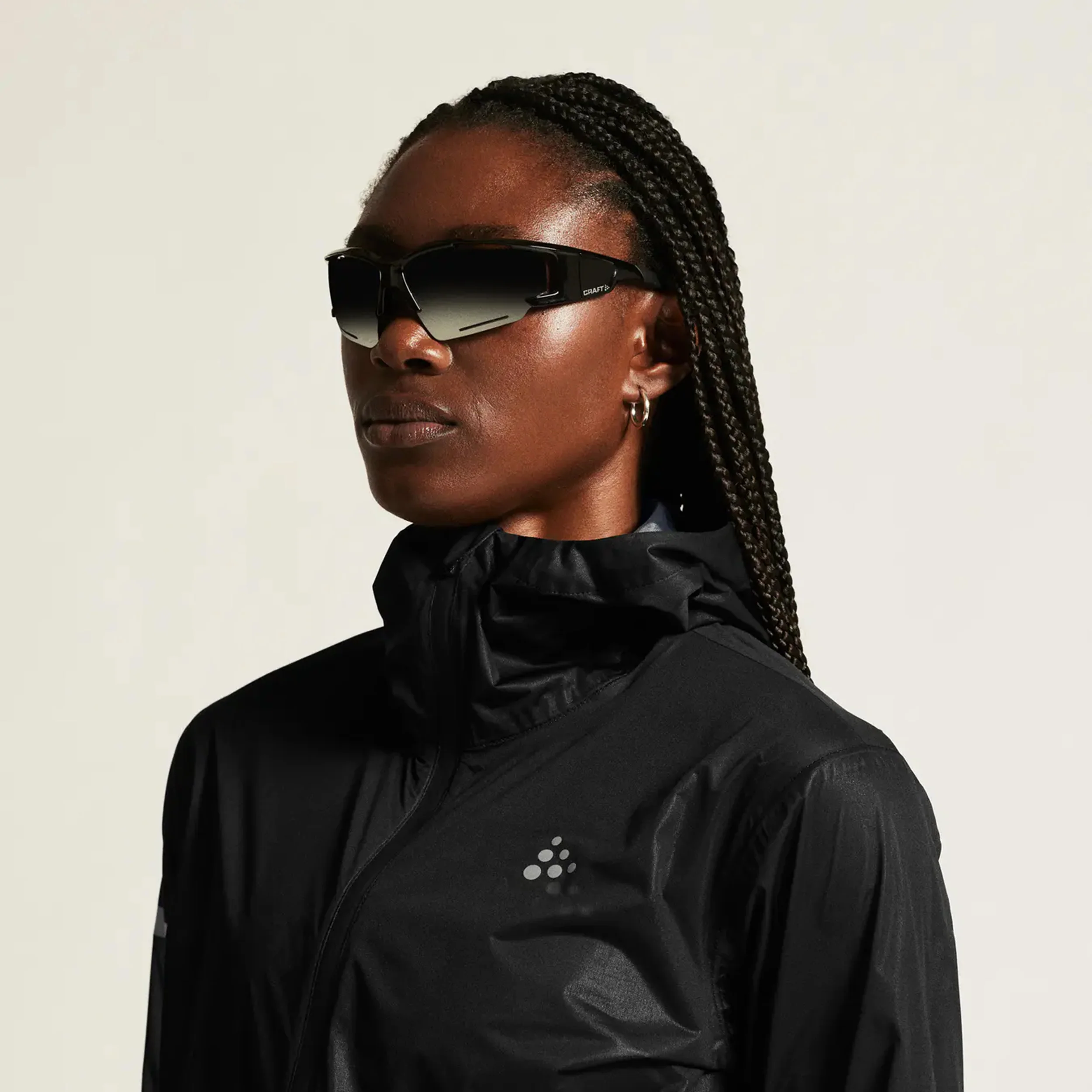 Pro Hydro Lightweight Löparjacka Damer - svart - Image 7