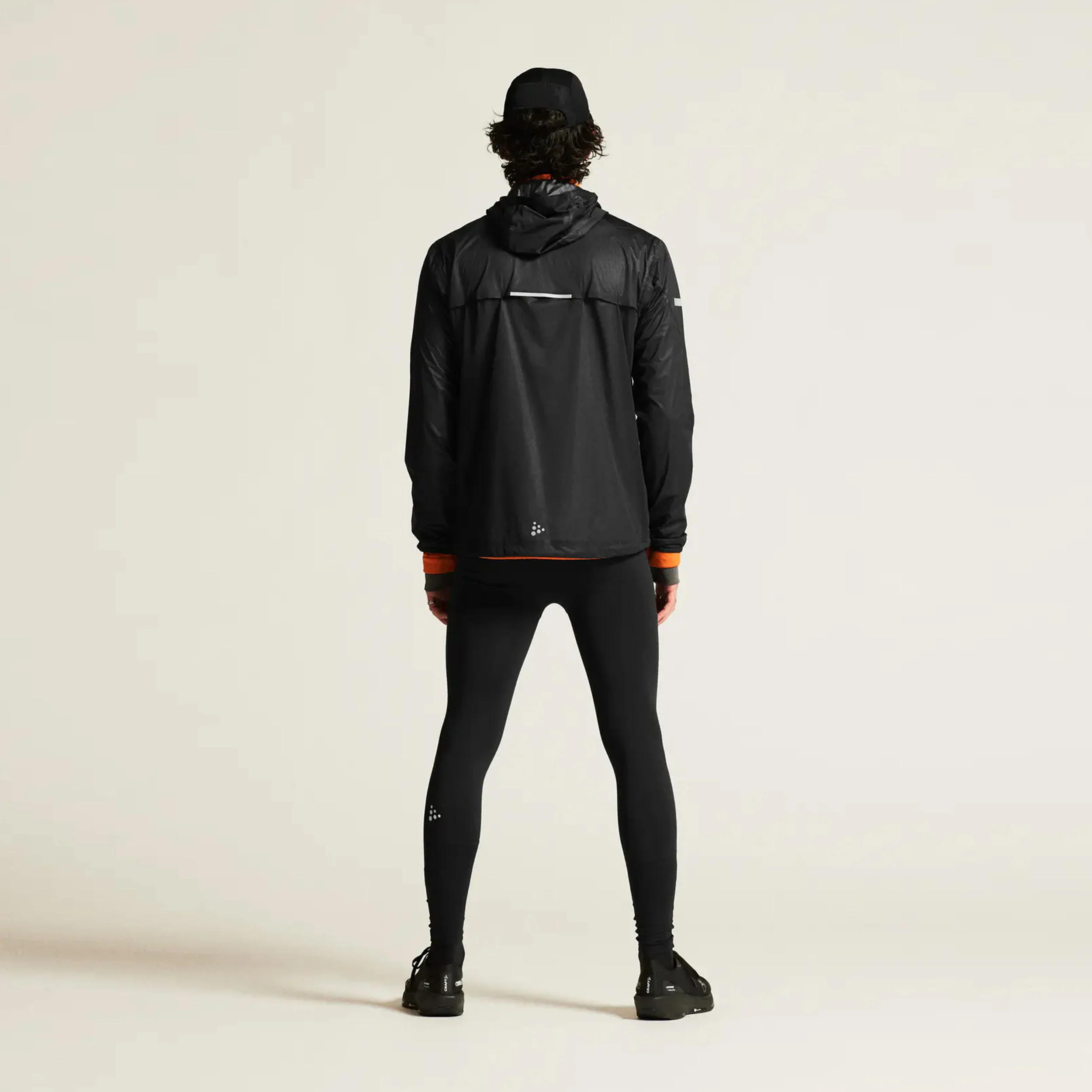 Pro Hydro Lightweight Löparjacka Herrar - svart - Image 3