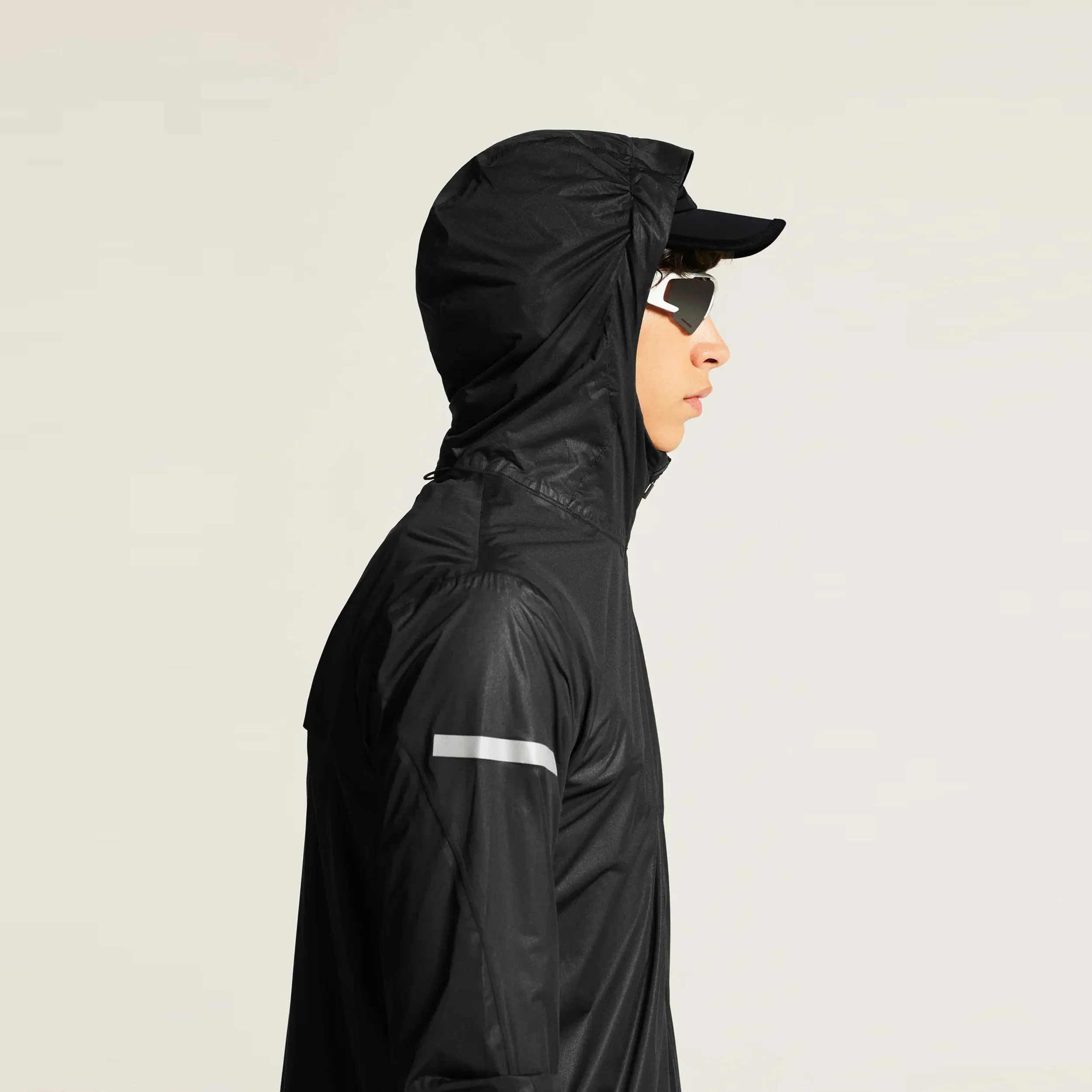 Pro Hydro Lightweight Löparjacka Herrar - svart - Image 7