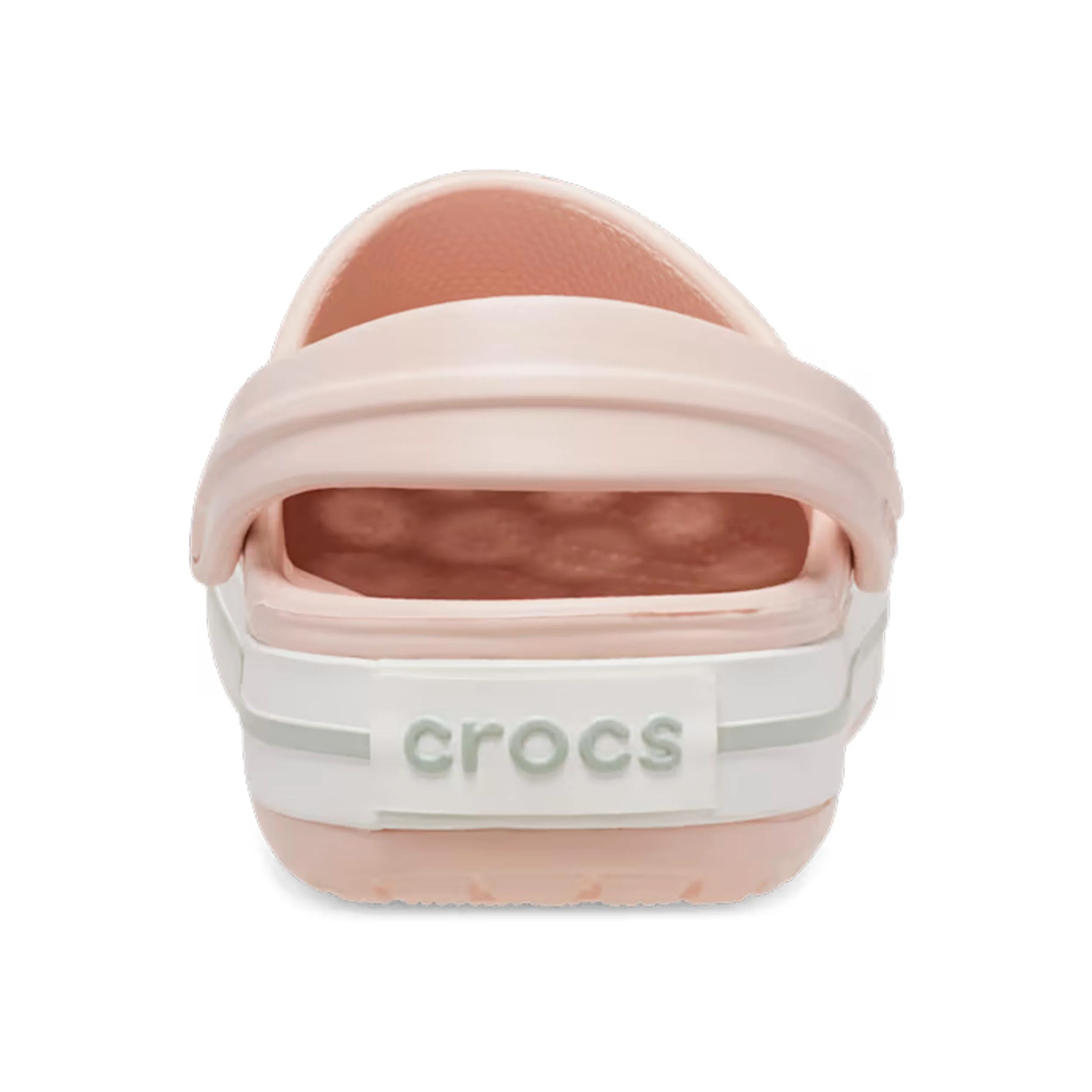 Crocband Clog Badtofflor Damer - rosa, vit - Image 4