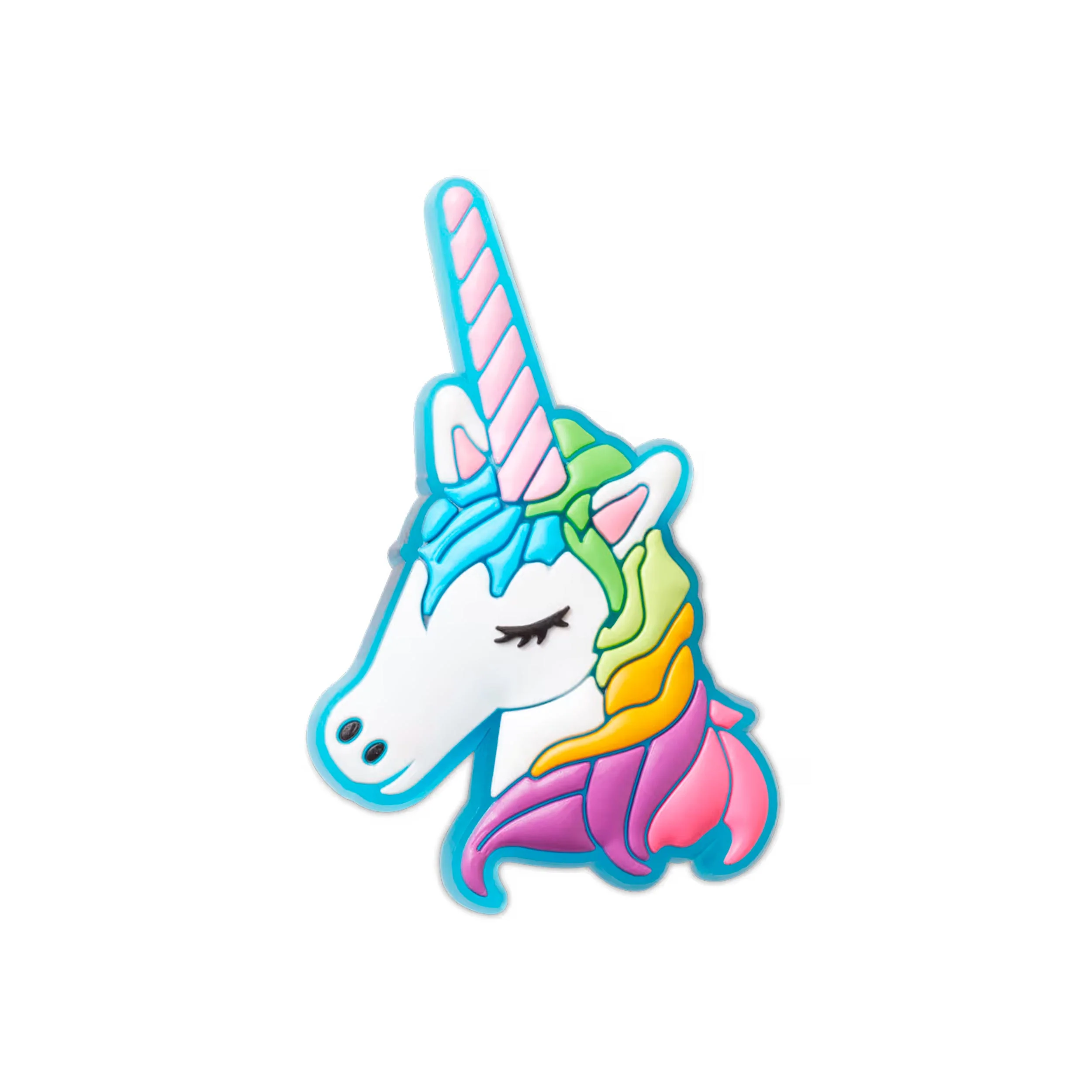 Lights Up Unicorn Sonstiges Unisex - vit, flerfärgad