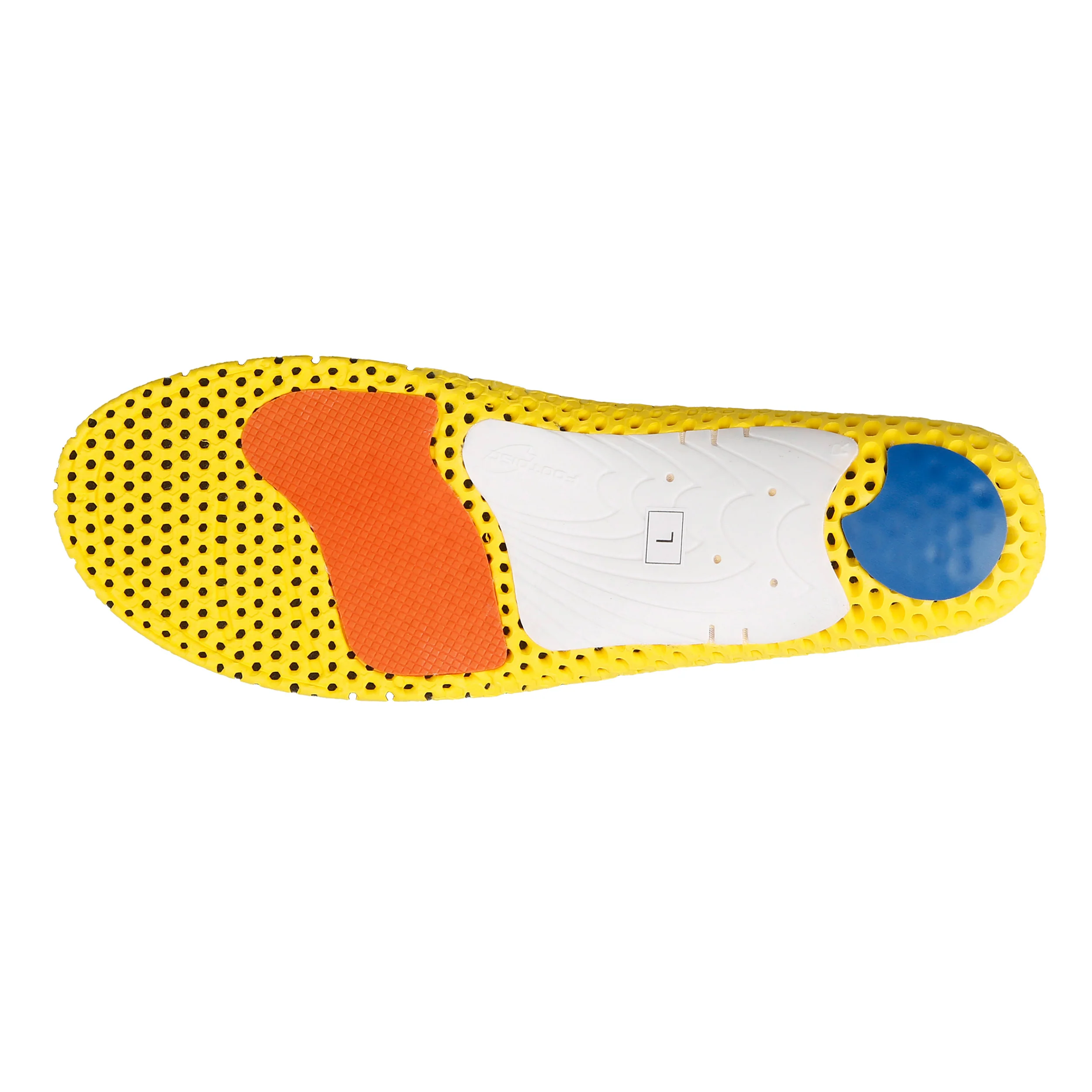 RunPro Med Iläggssula-Gul,Svart - Image 2