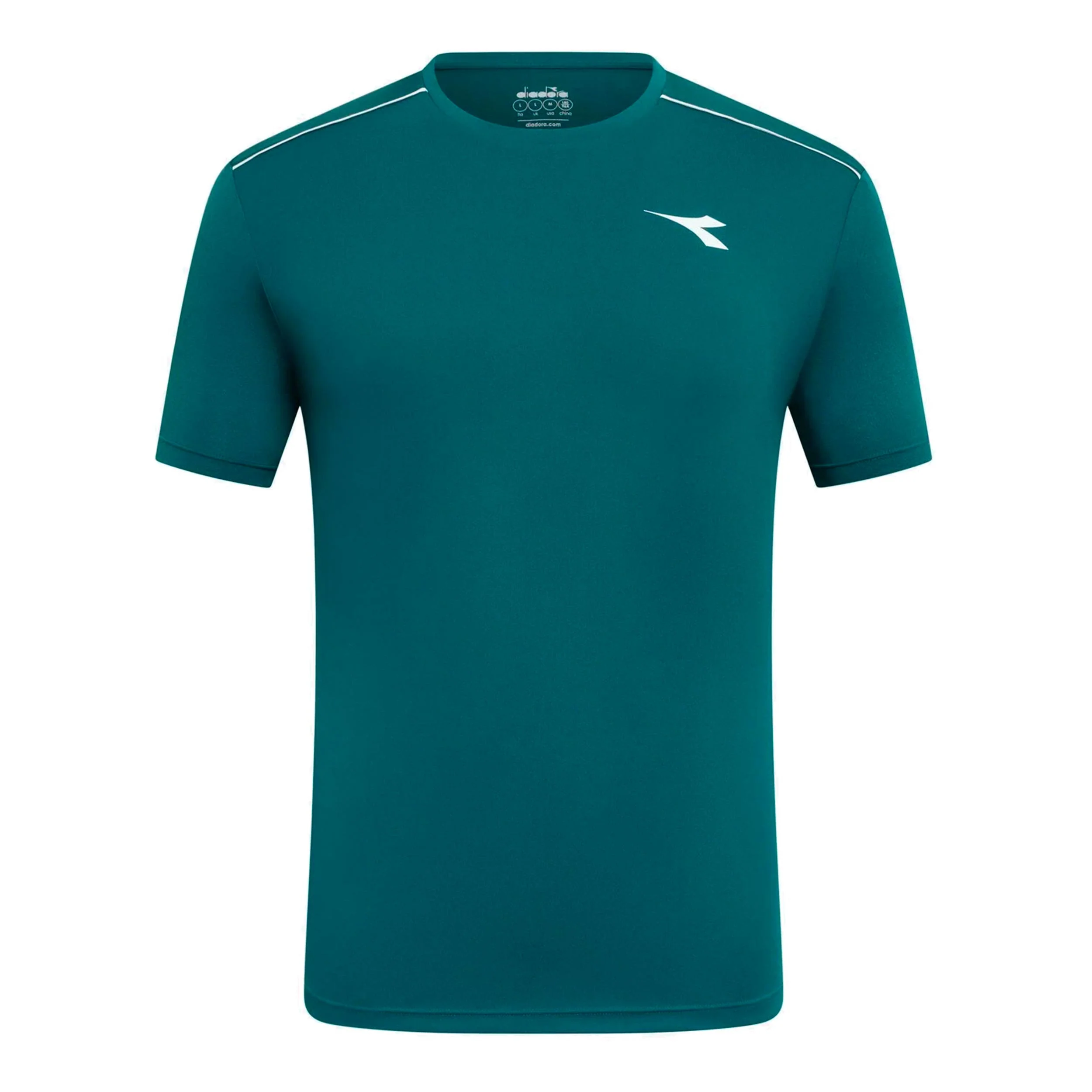 Court T-shirt Herrar-mörkgrön