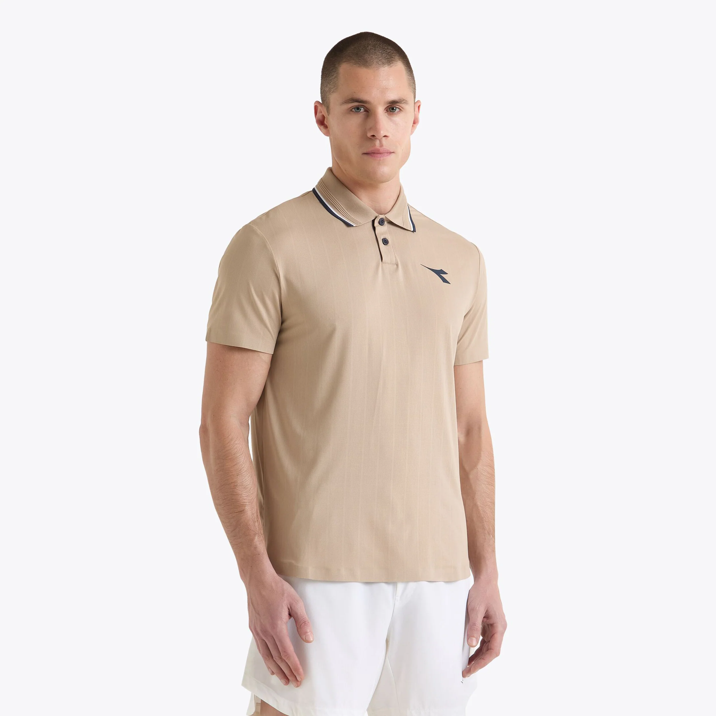 Icon Polo Herrar-Beige - Image 2