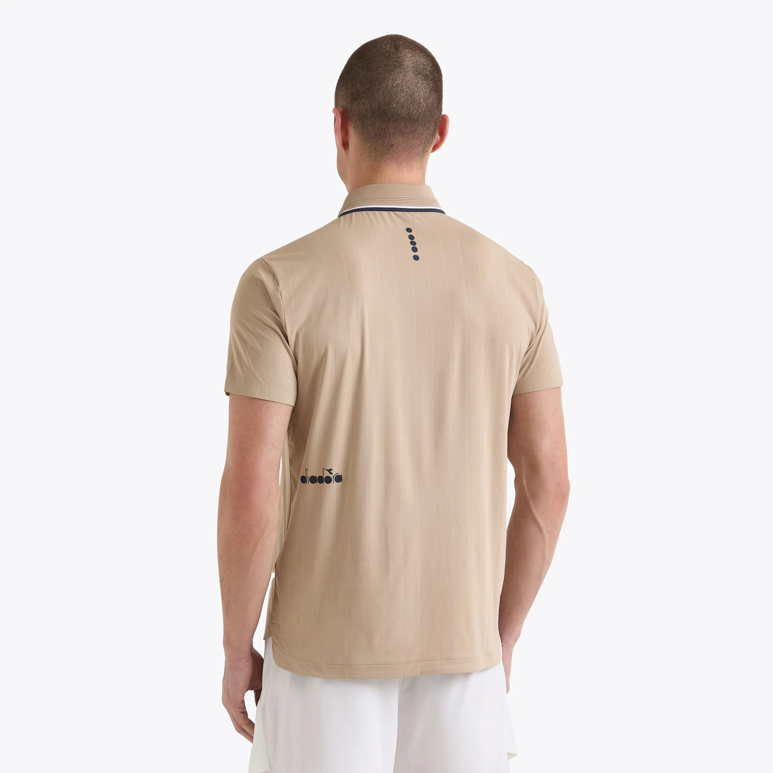 Icon Polo Herrar-Beige - Image 3