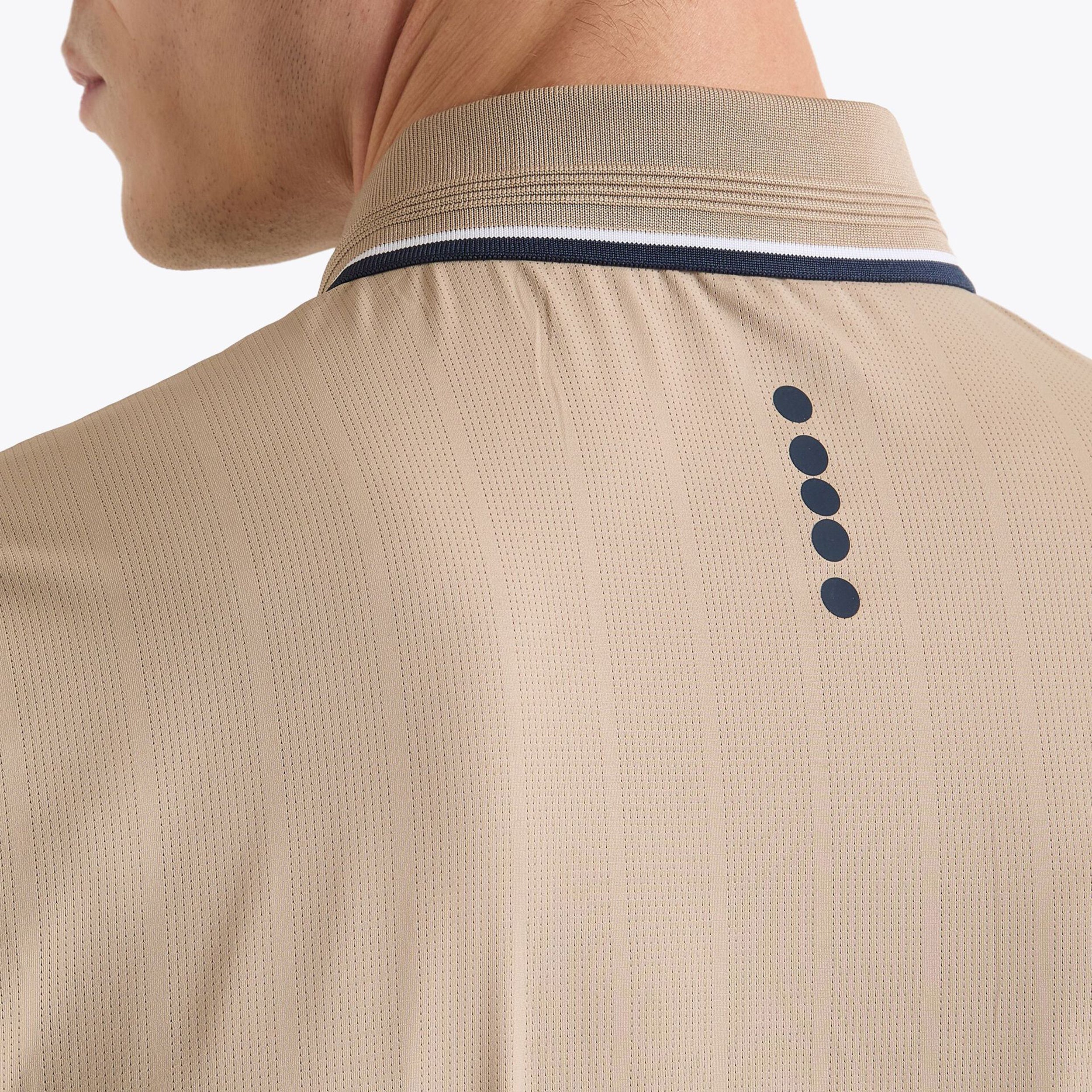 Icon Polo Herrar-Beige - Image 5