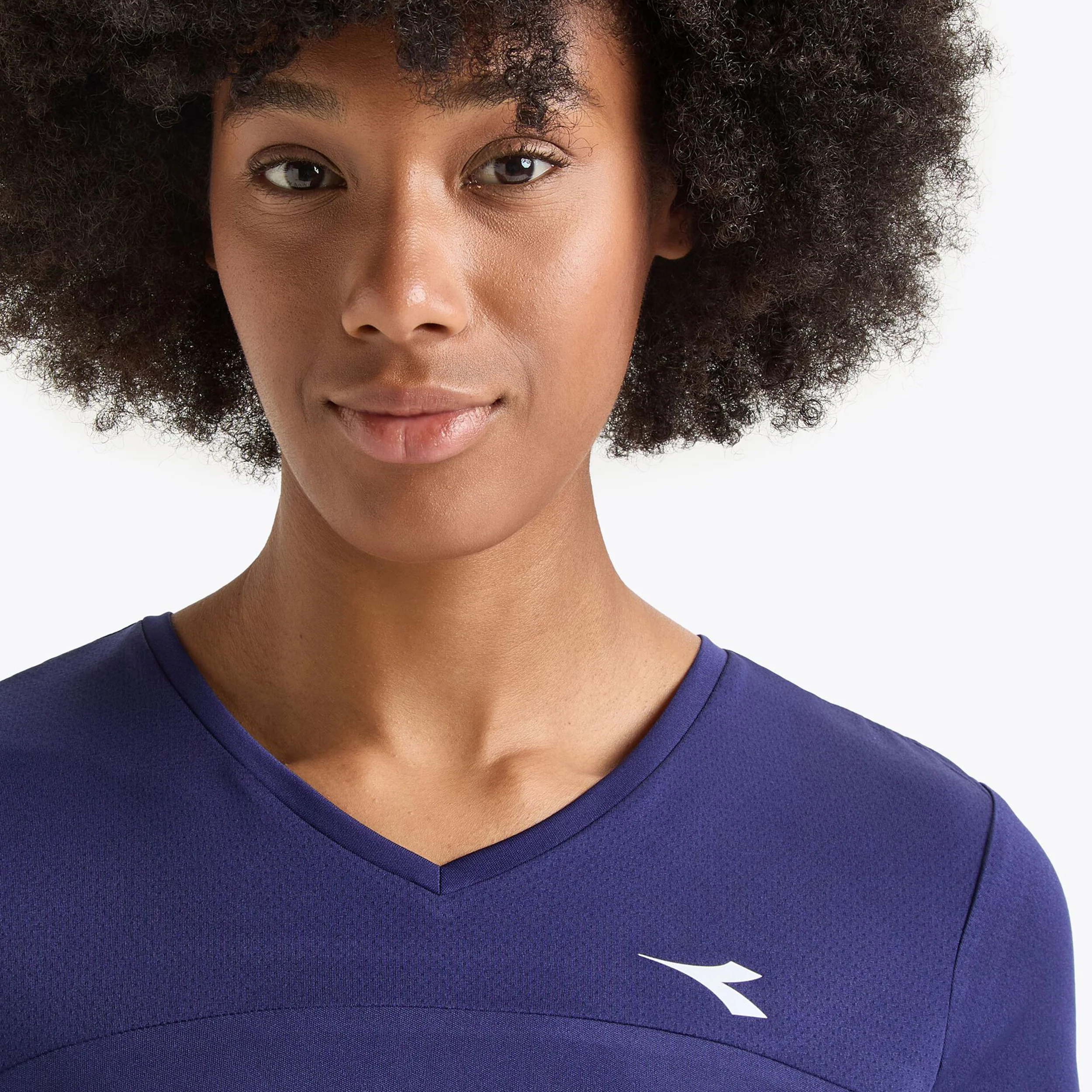 L. Short Sleeve T-shirt Damer-Blå - Image 6