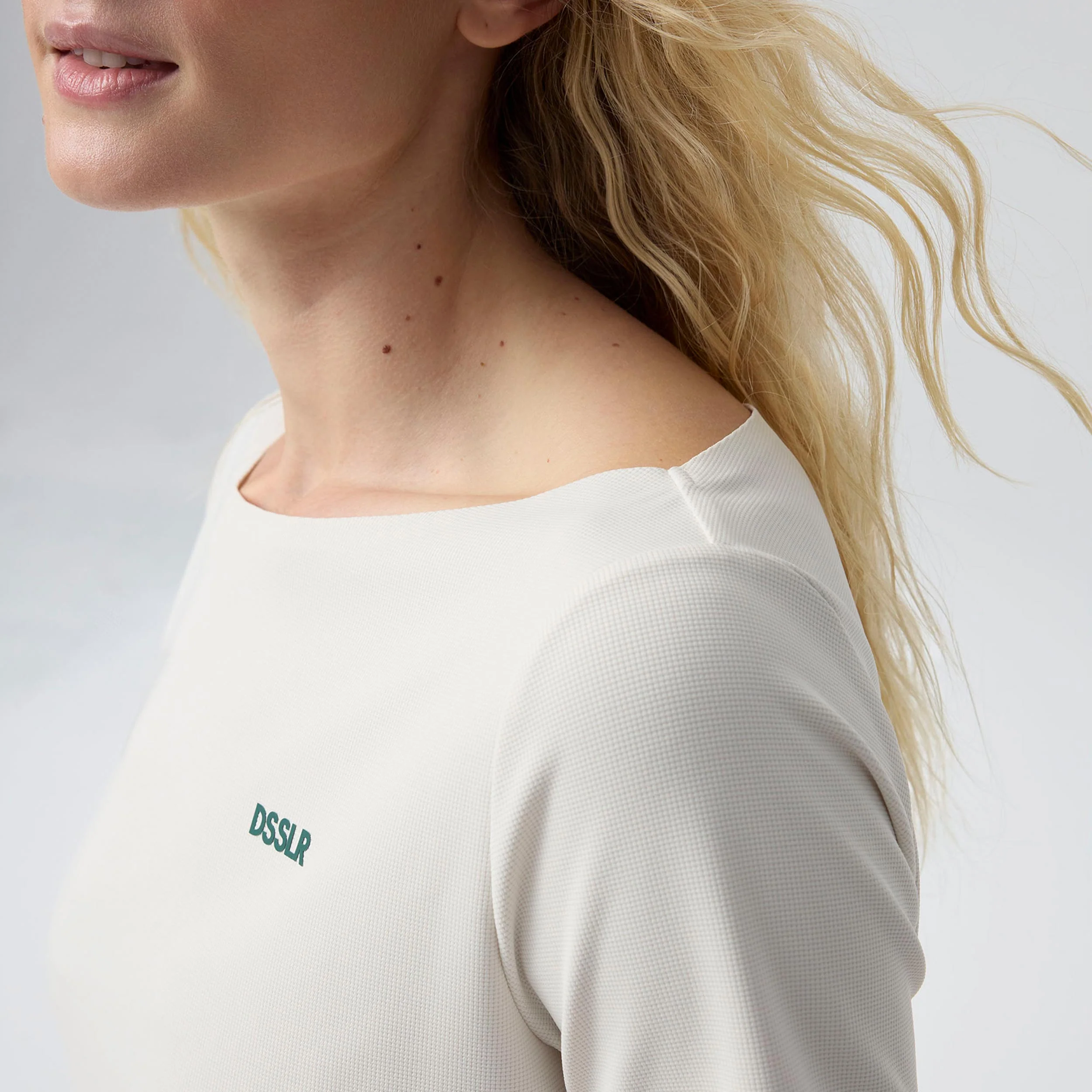 Top Layer T-shirt Damer-Creme - Image 7