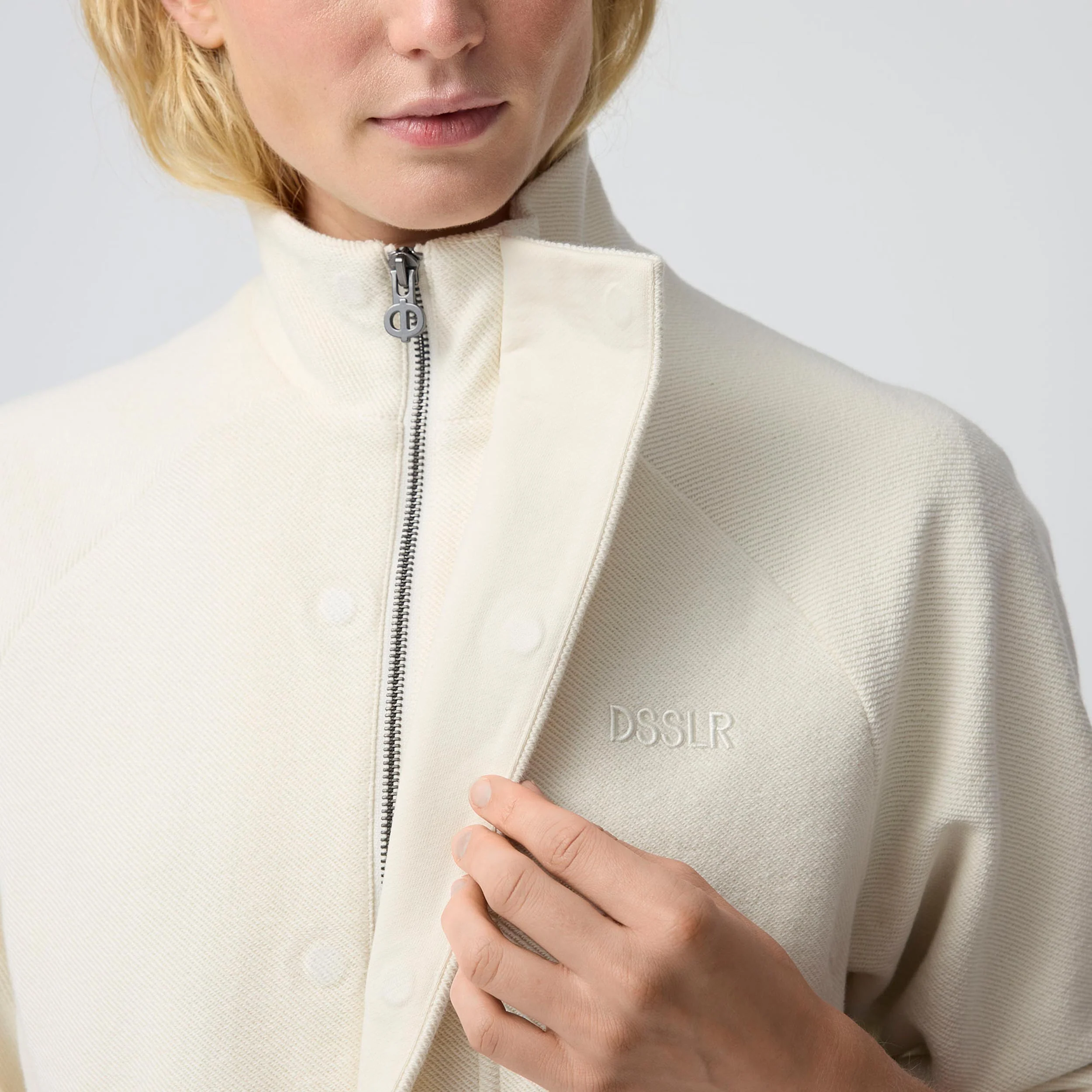 Walk On Court Sweat-jacka Damer-Creme - Image 8