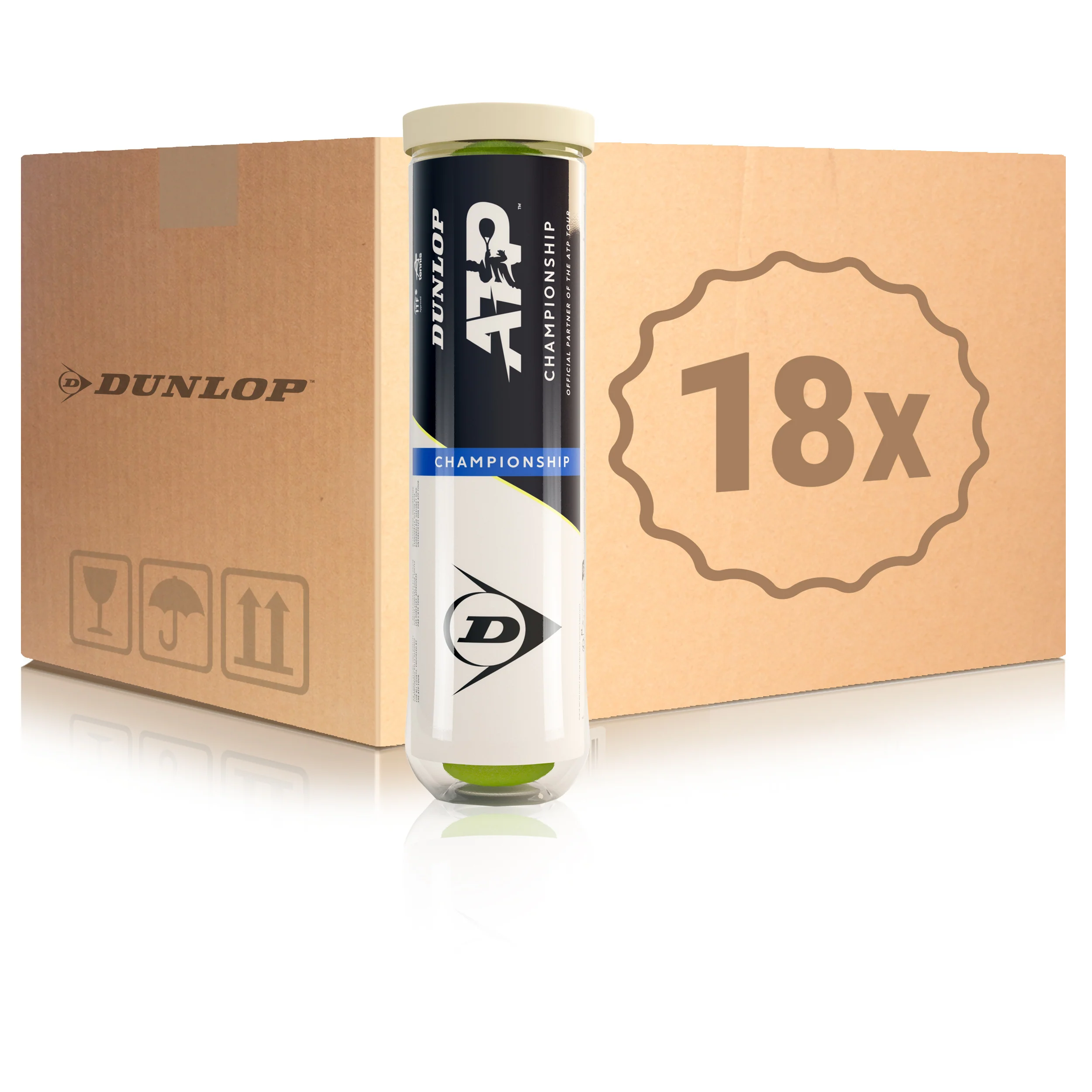 18x 4-pack rör ATP Championship I kartong