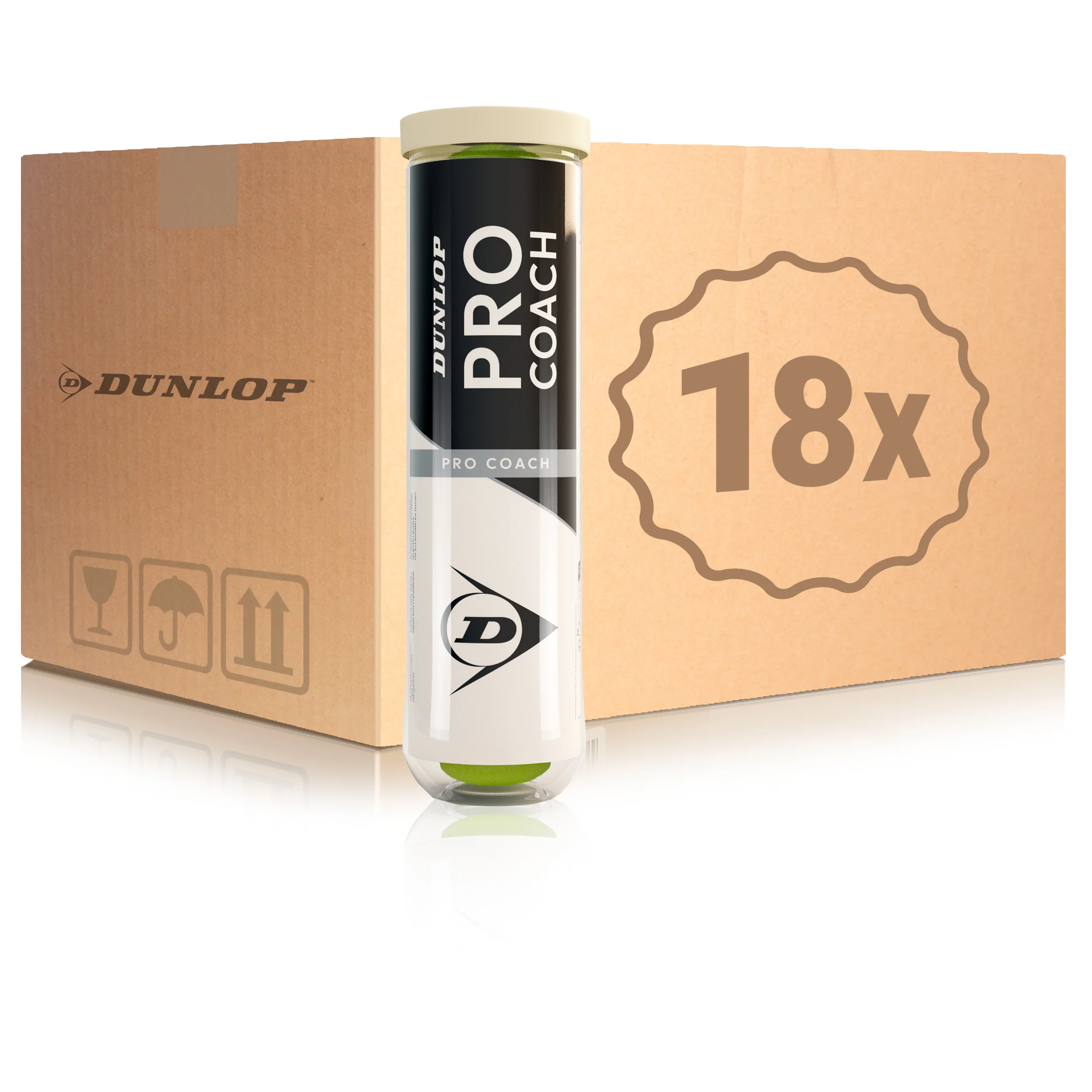 18x 4-pack rör Pro Coach