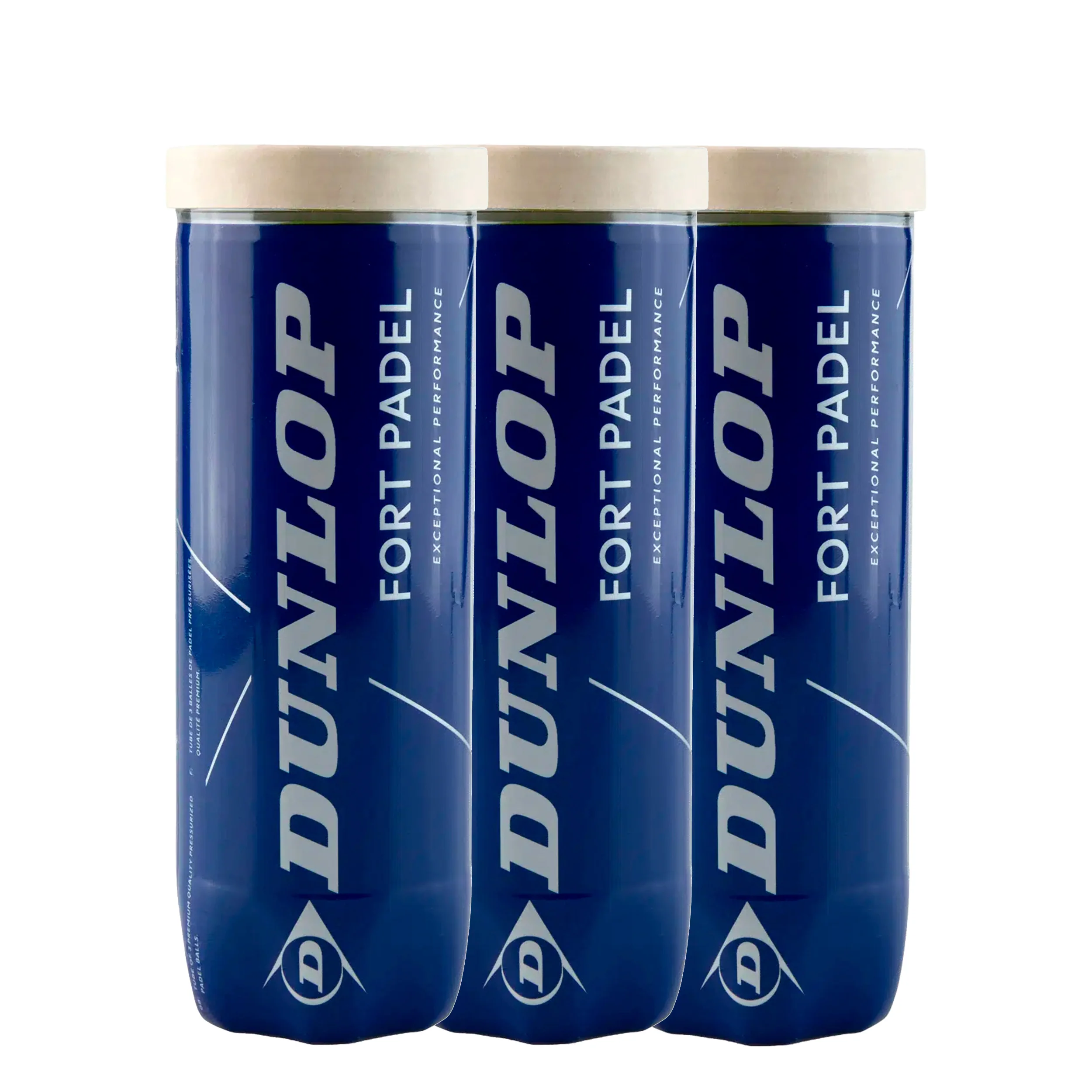 3x 3-pack rör Fort Padel