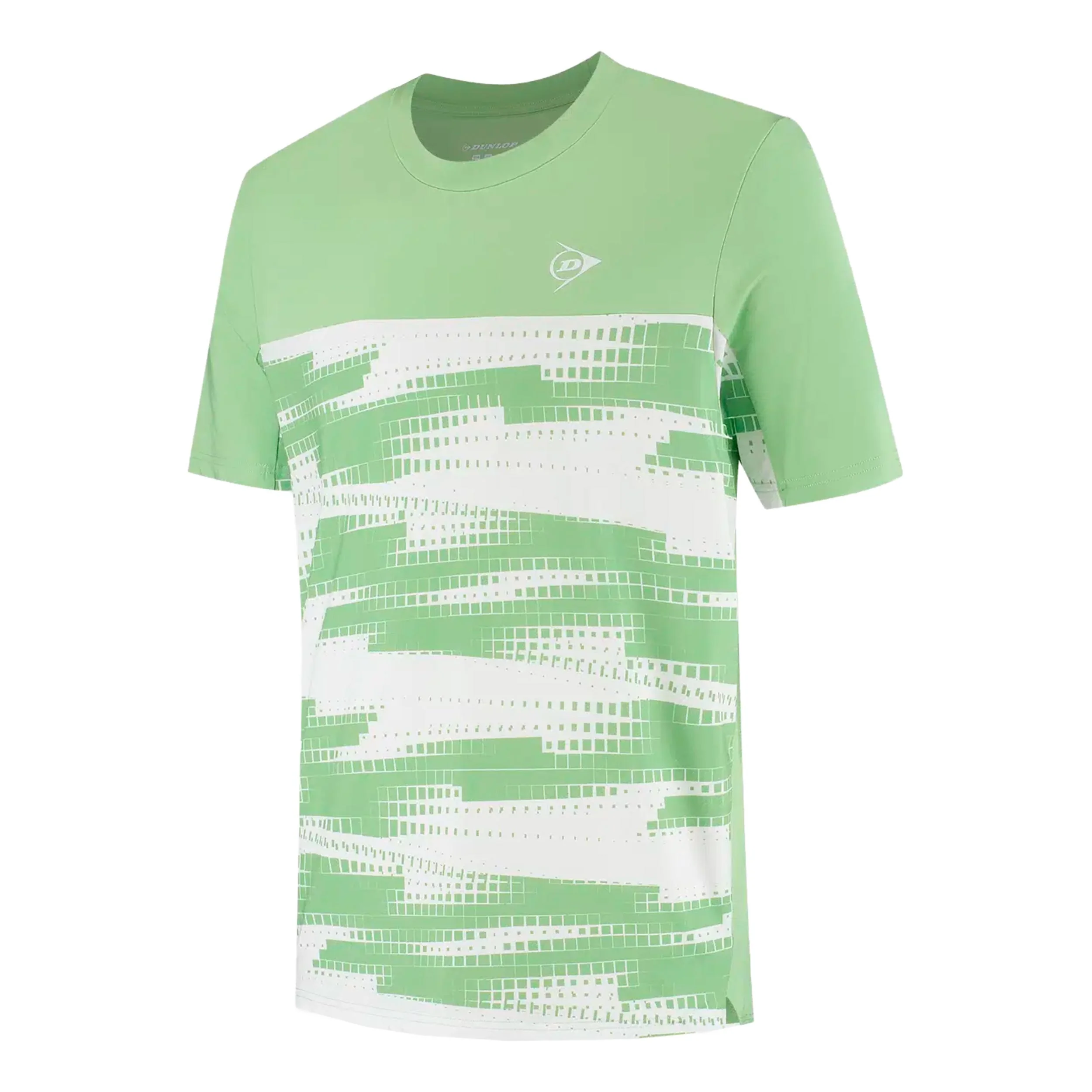 Game T-shirt Herrar-ljusgrön, vit