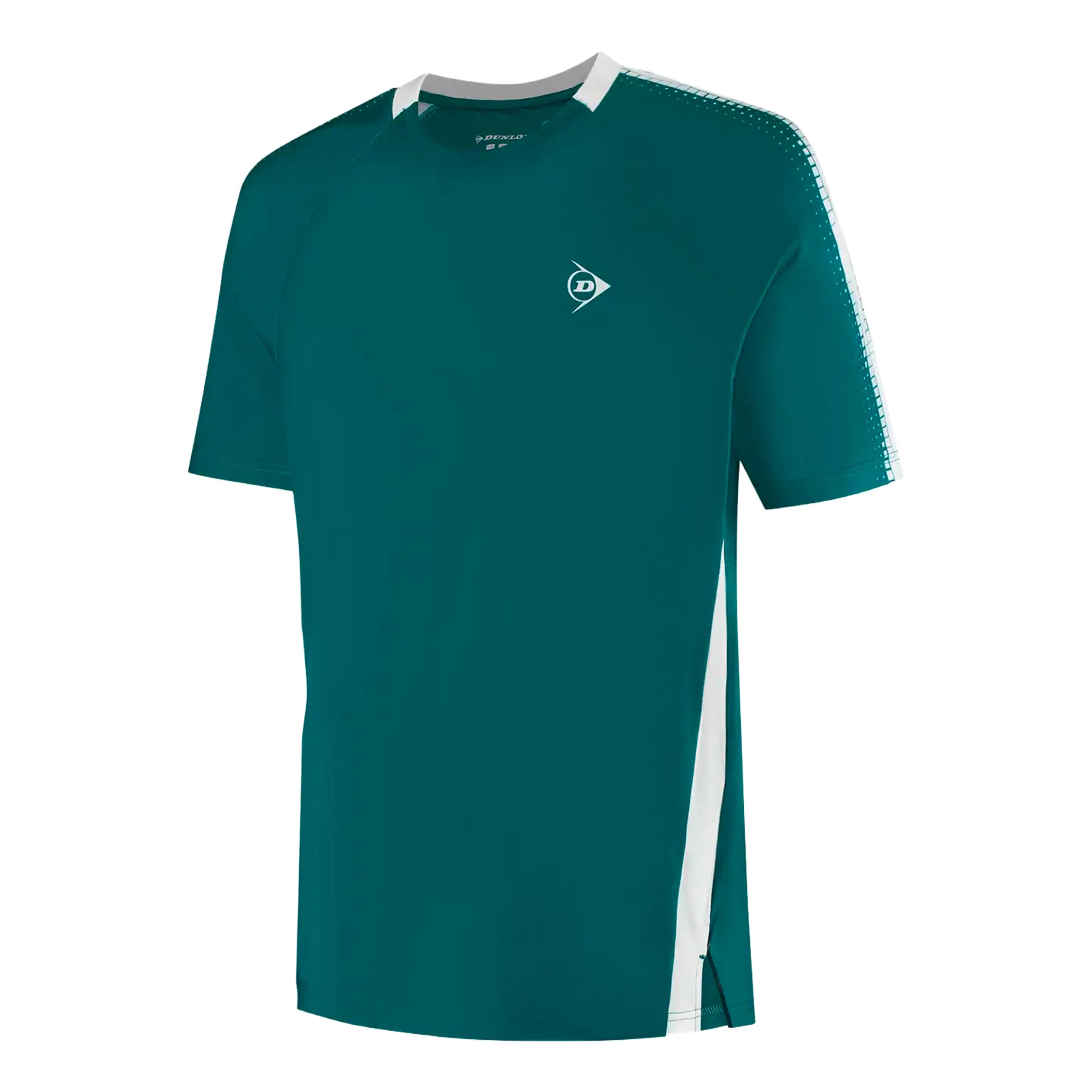 Game T-shirt Herrar-mörkgrön, vit